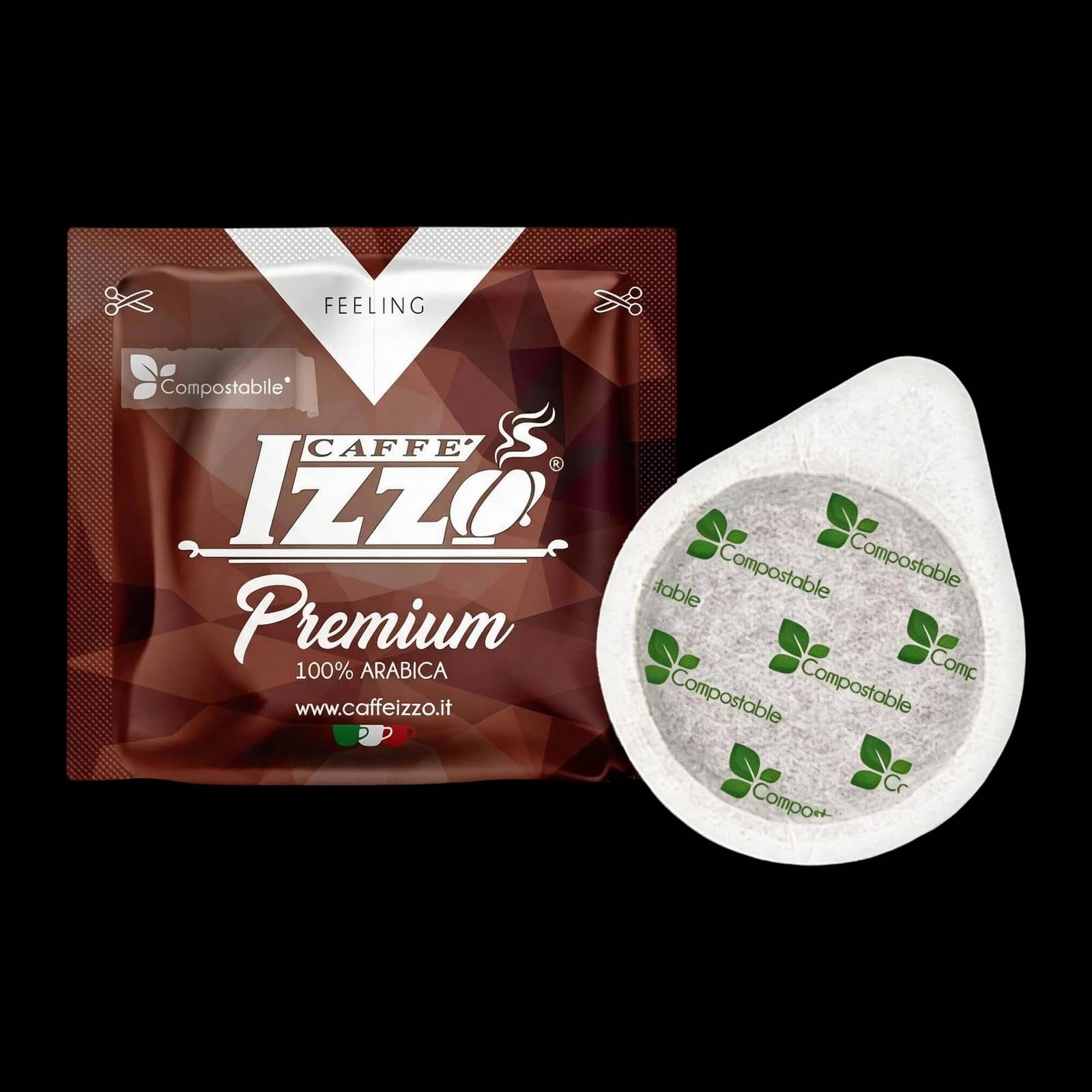 IZZO Caffe 100% Arabica 150 Cialde | ESE 44 mm