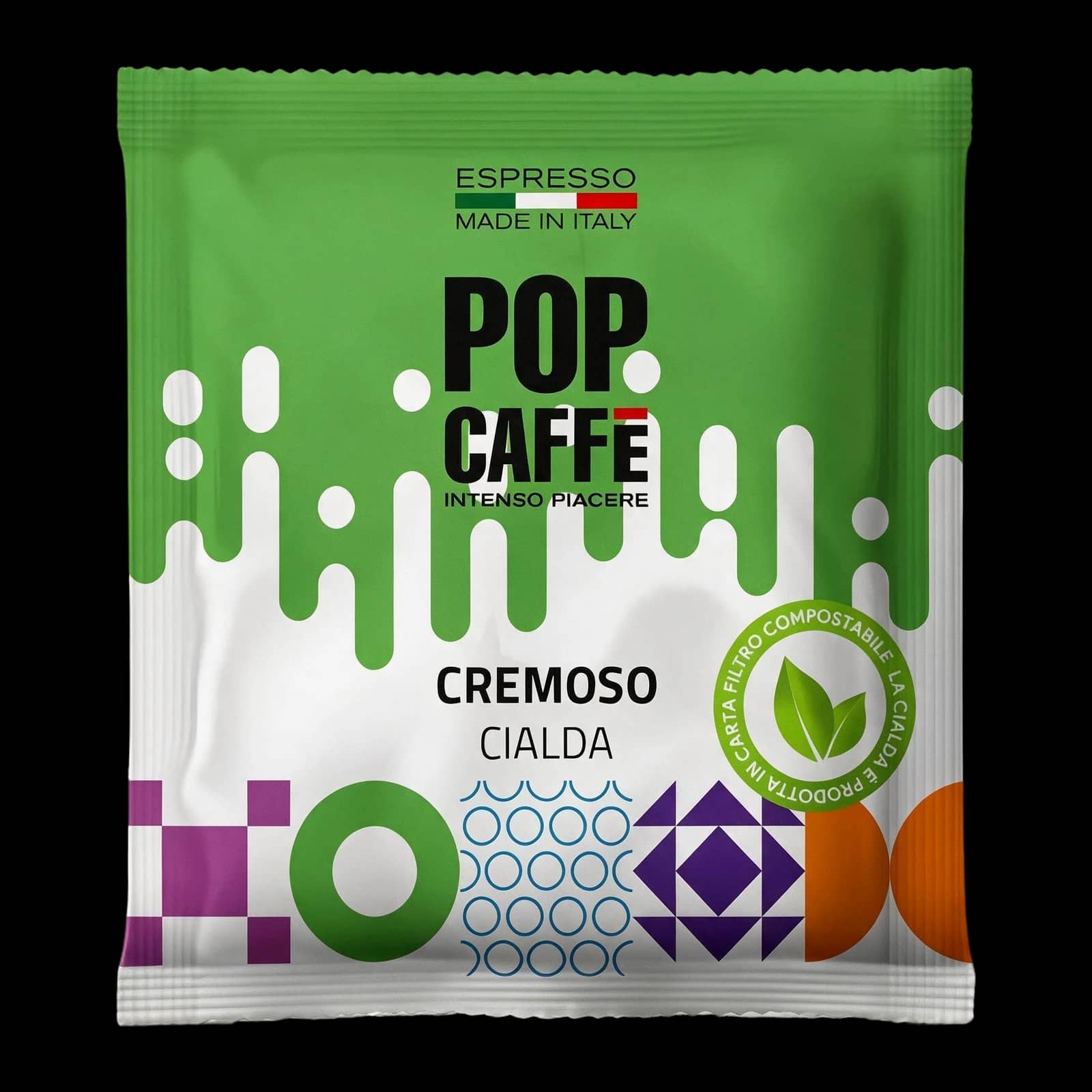 Pop Caffè Cremoso Rosso 80 Cialde | ESE 44mm
