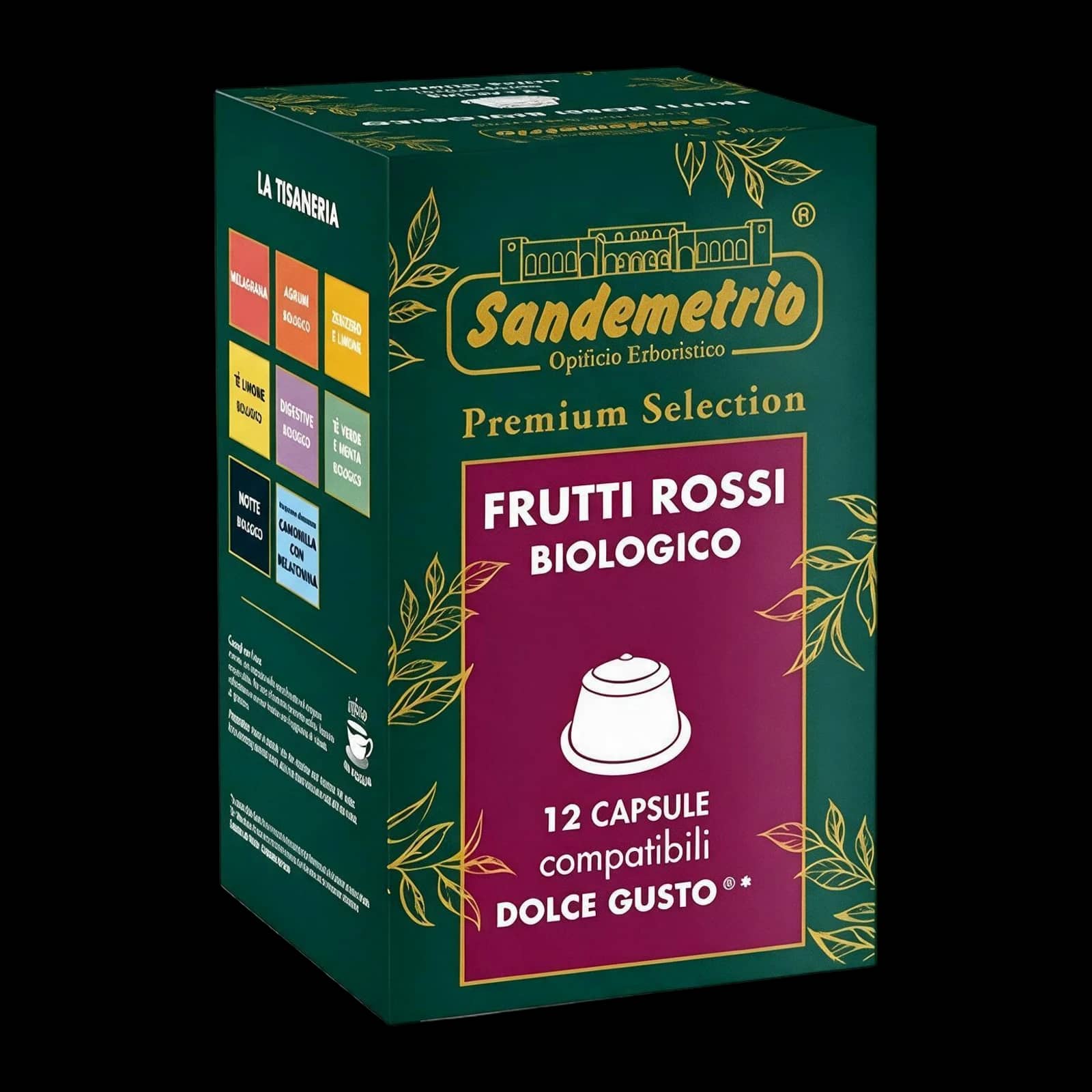 SanDemetrio Tisana Frutti Rossi 12 Capsule | Dolce Gusto