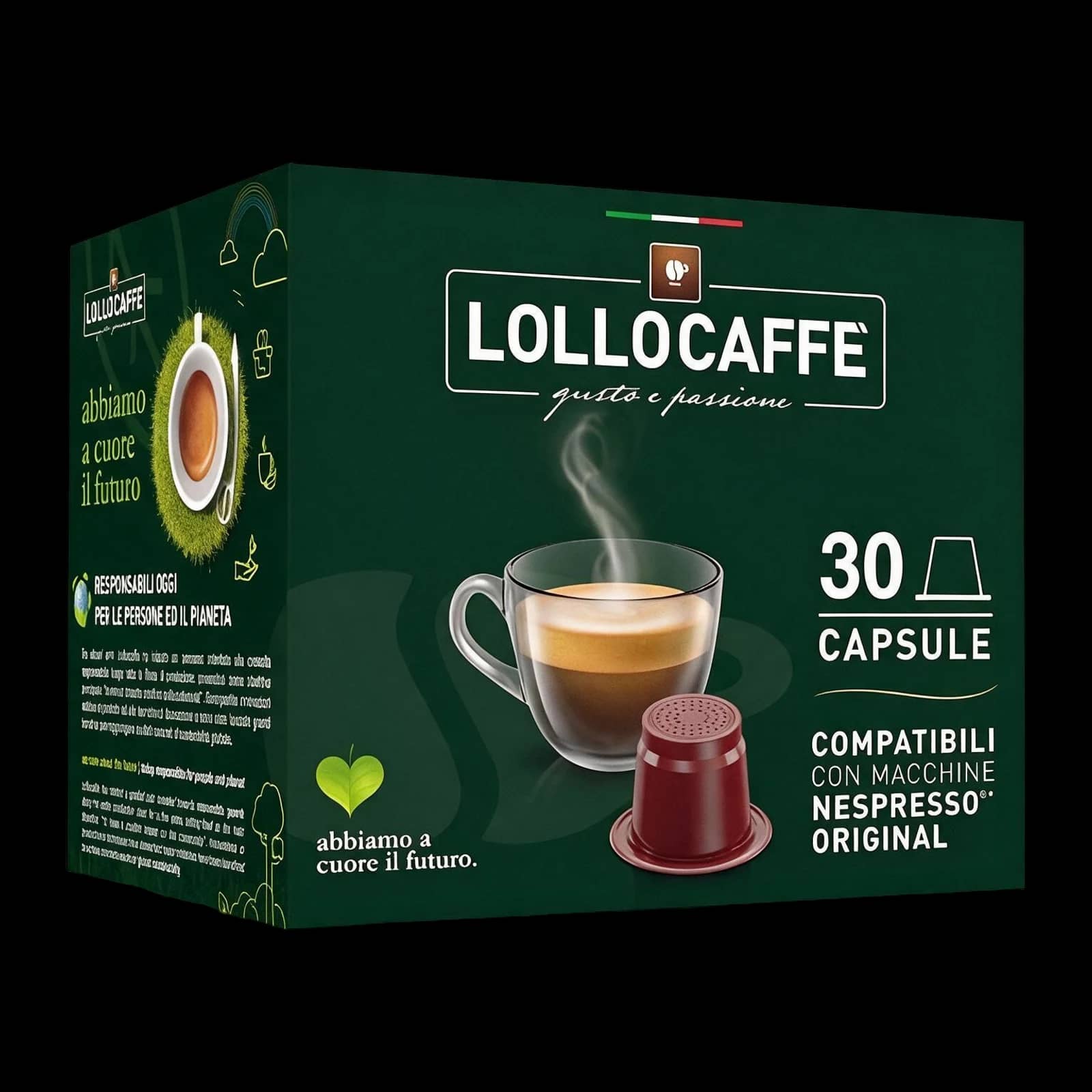 Lollo Miscela Nera 30 Capsule | Nespresso