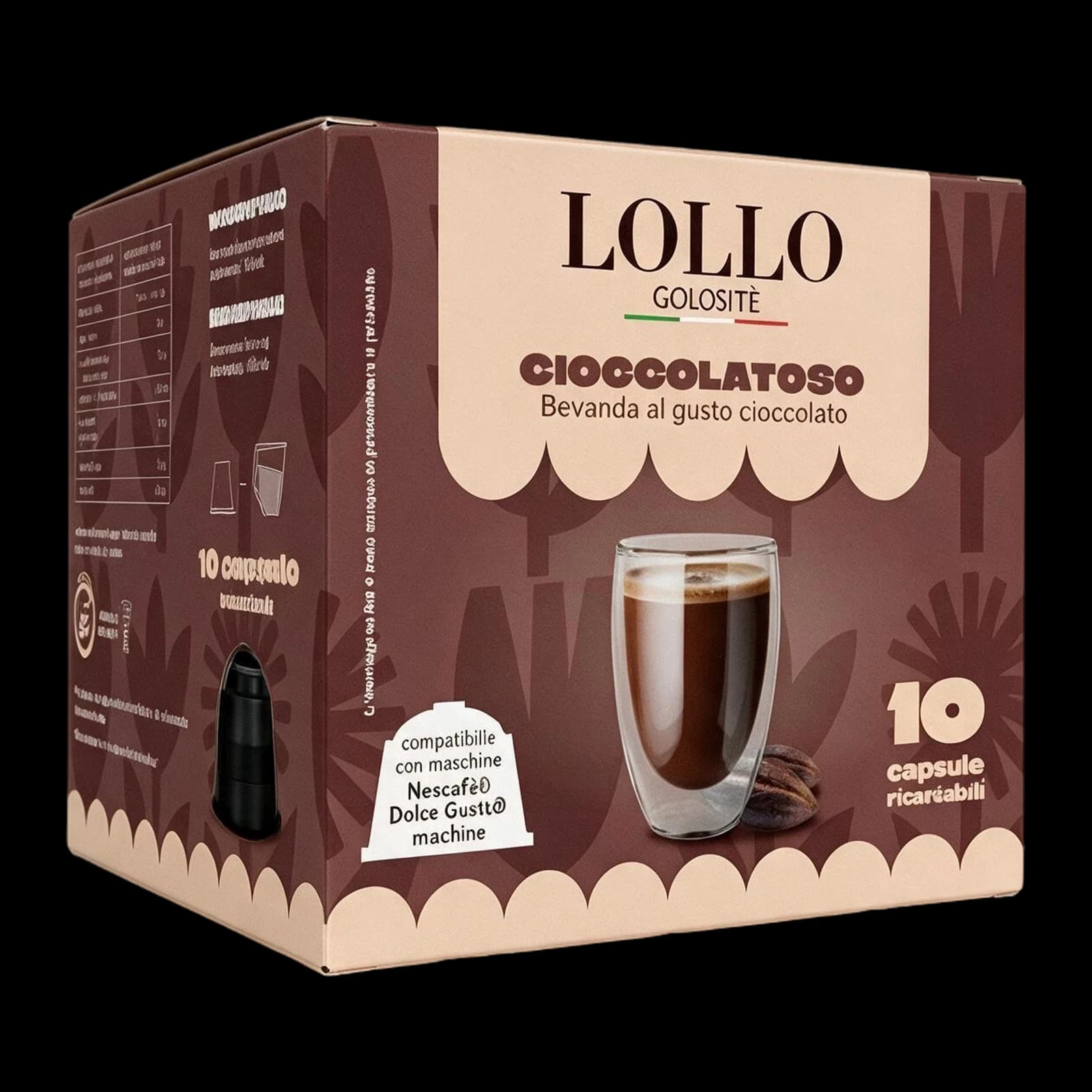 Lollo Cioccolato 10 Capsule | Dolce Gusto, immagine 1