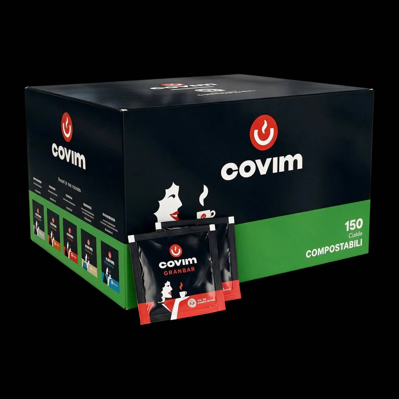 Covim Granbar 150 Cialde, Compostabili | ESE 38mm