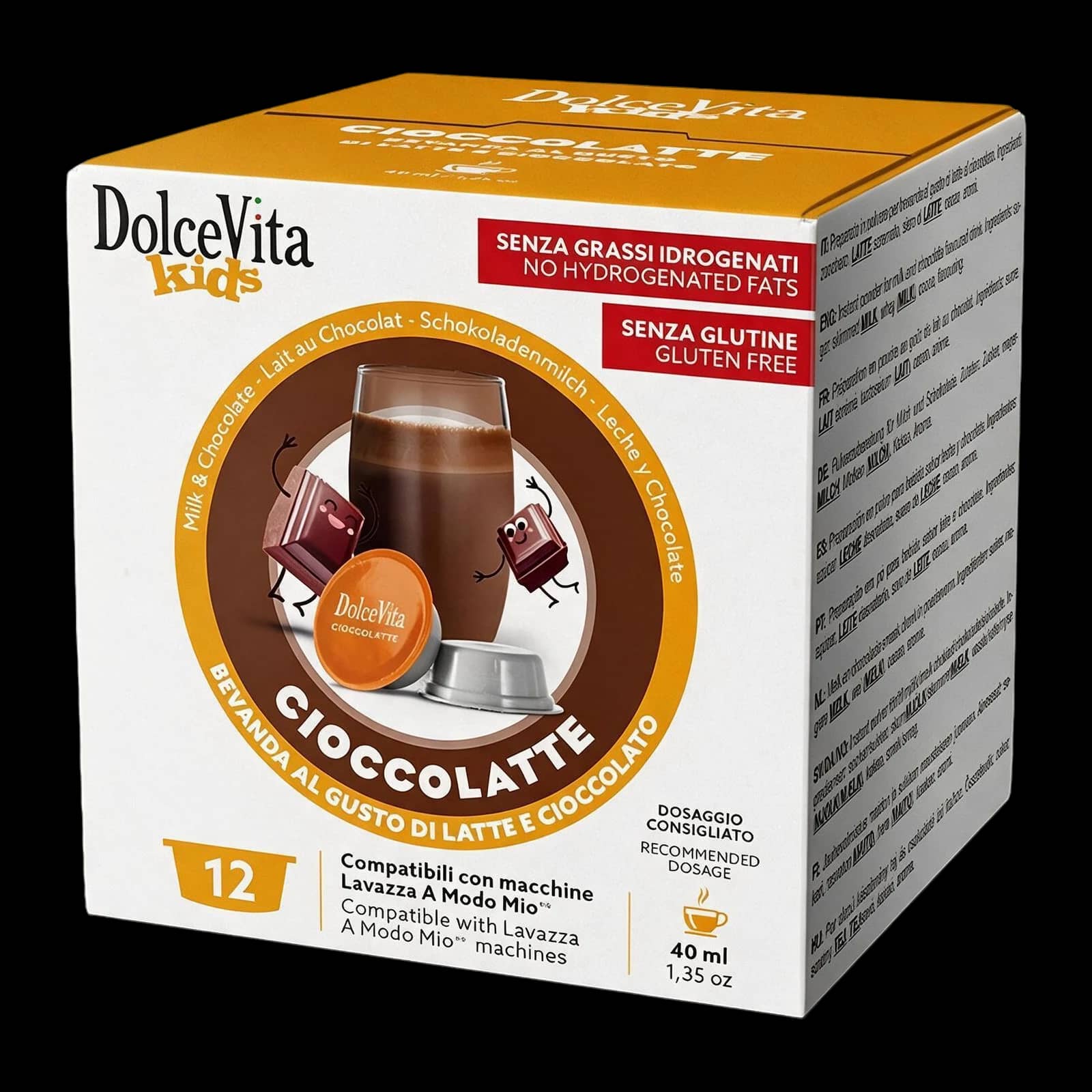 Dolce Vita CioccoLatte 12 Capsule | Lavazza A Modo Mio