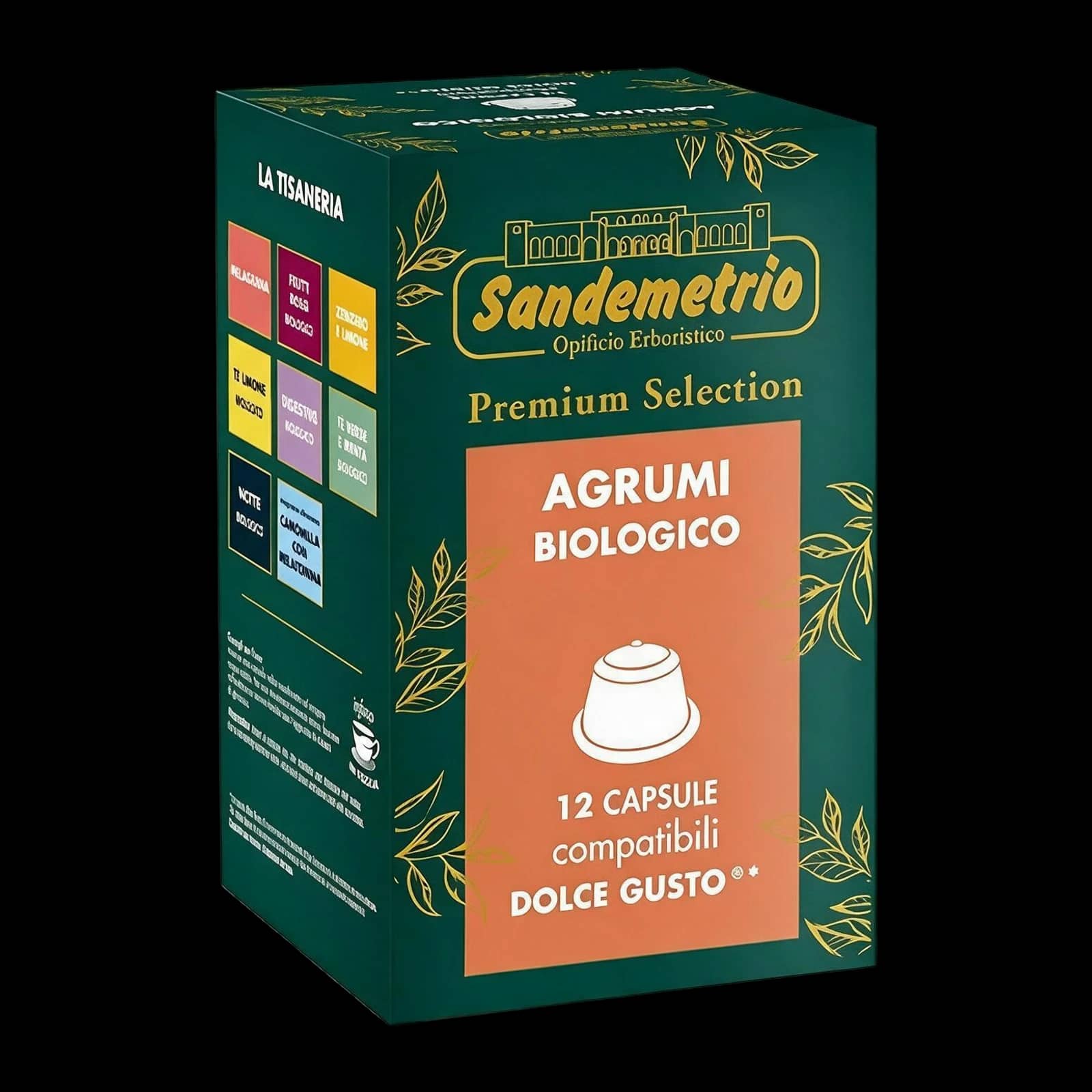SanDemetrio Tisana Agrumi 12 Capsule | Dolce Gusto