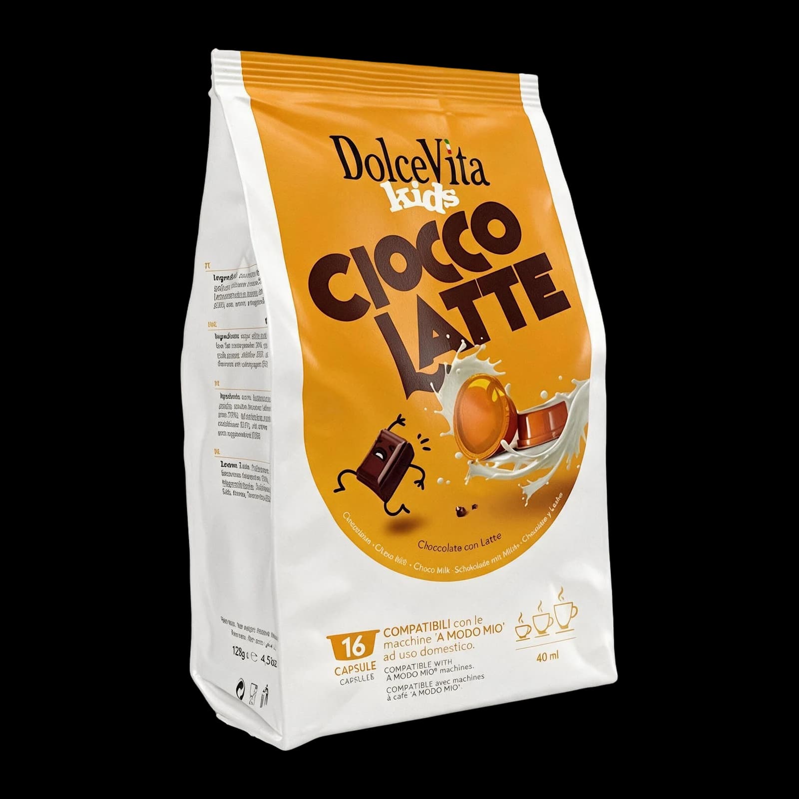 Dolce Vita CioccoLatte 16 Capsule | A Modo Mio, immagine 1