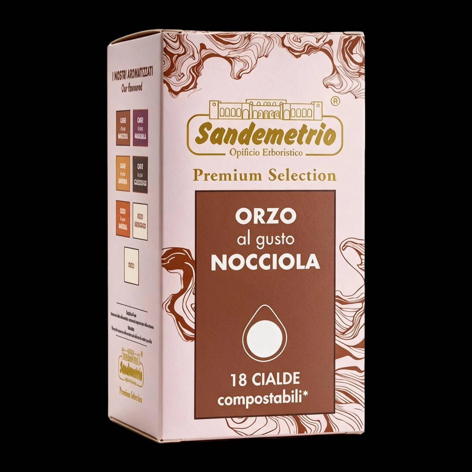 SanDemetrio Orzo alla Nocciola 18 Cialde | ESE 44 mm