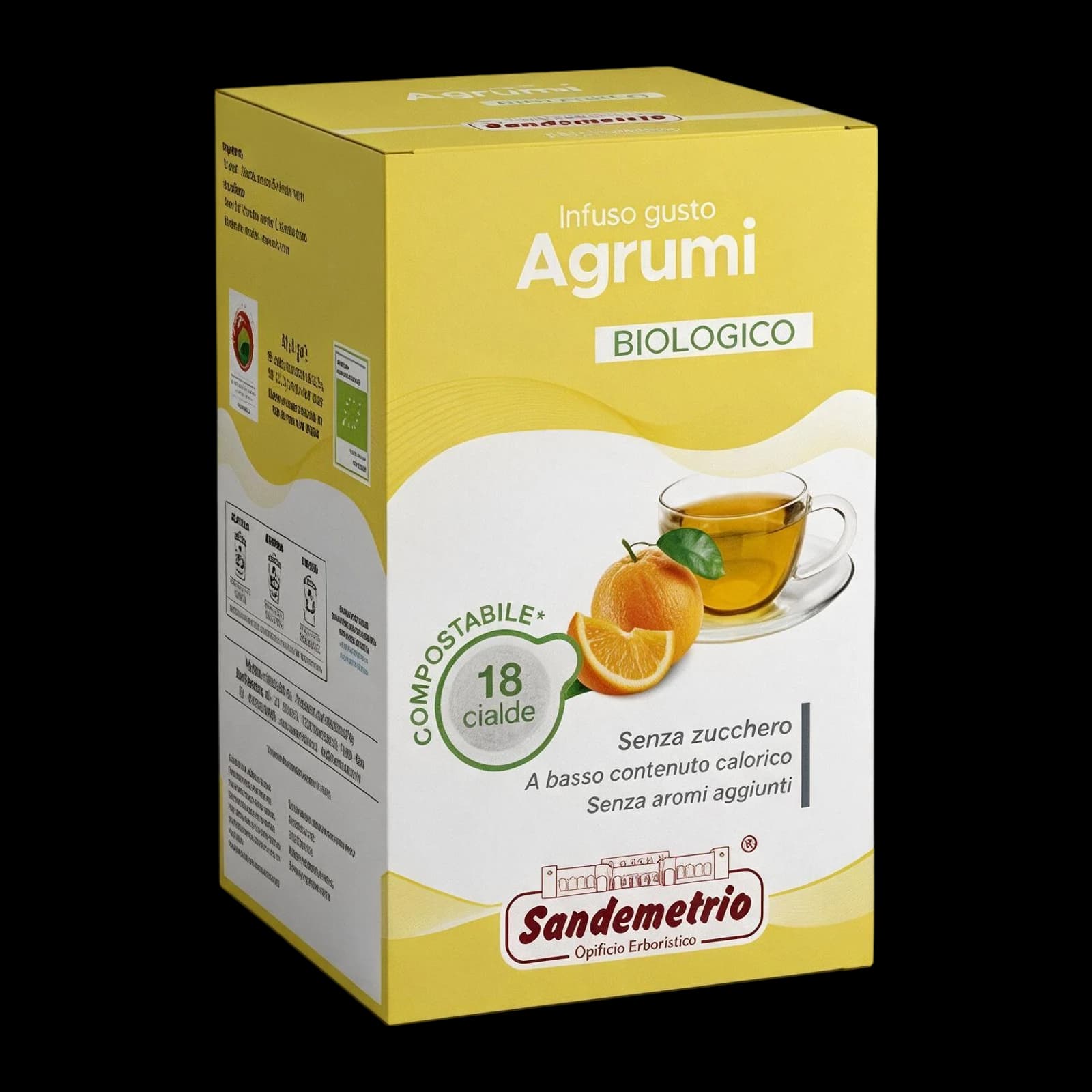 SanDemetrio Agrumi Bio Cialde | ESE 44mm, immagine 1