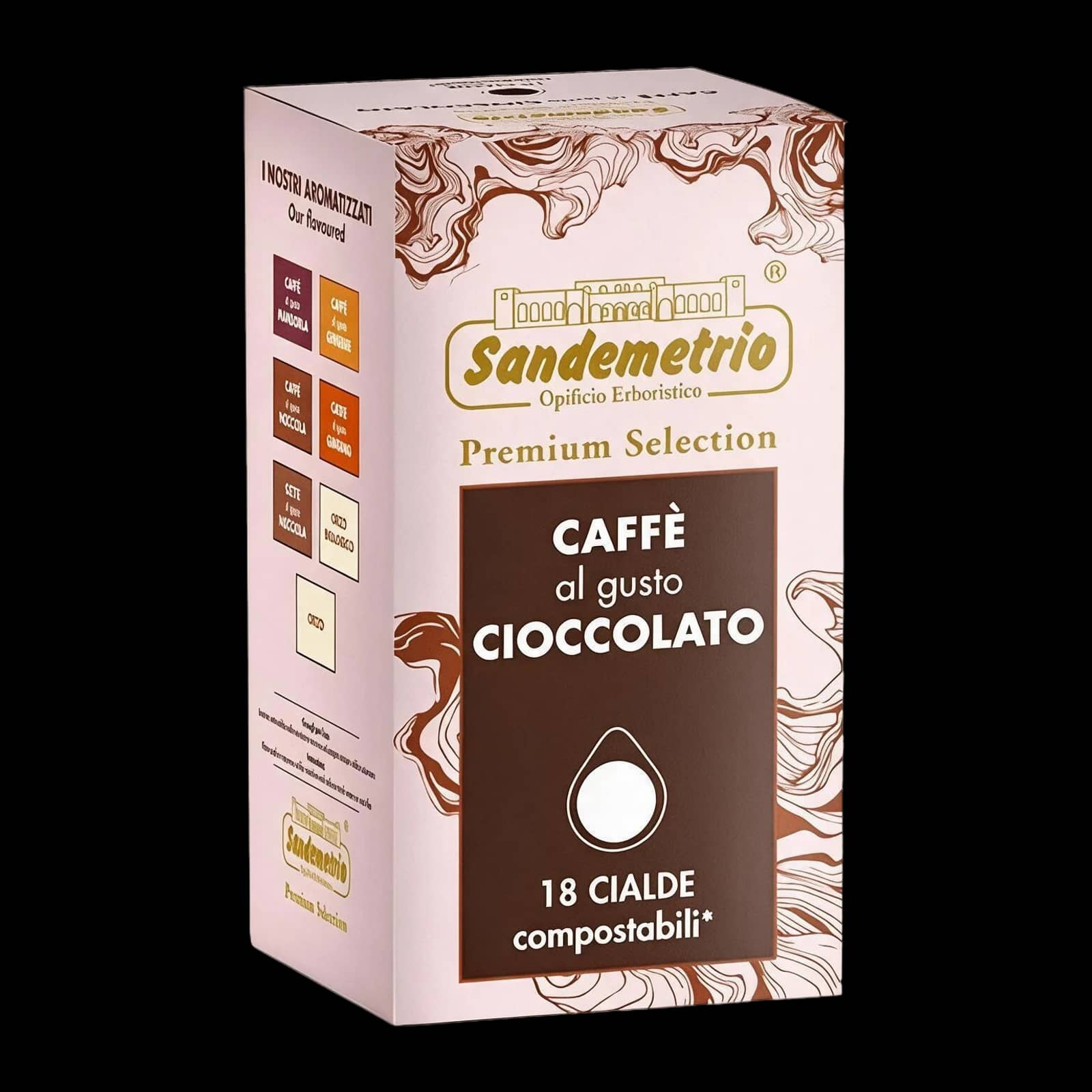 SanDemetrio Caffè al Cioccolato 18 Cialde | ESE 44 mm