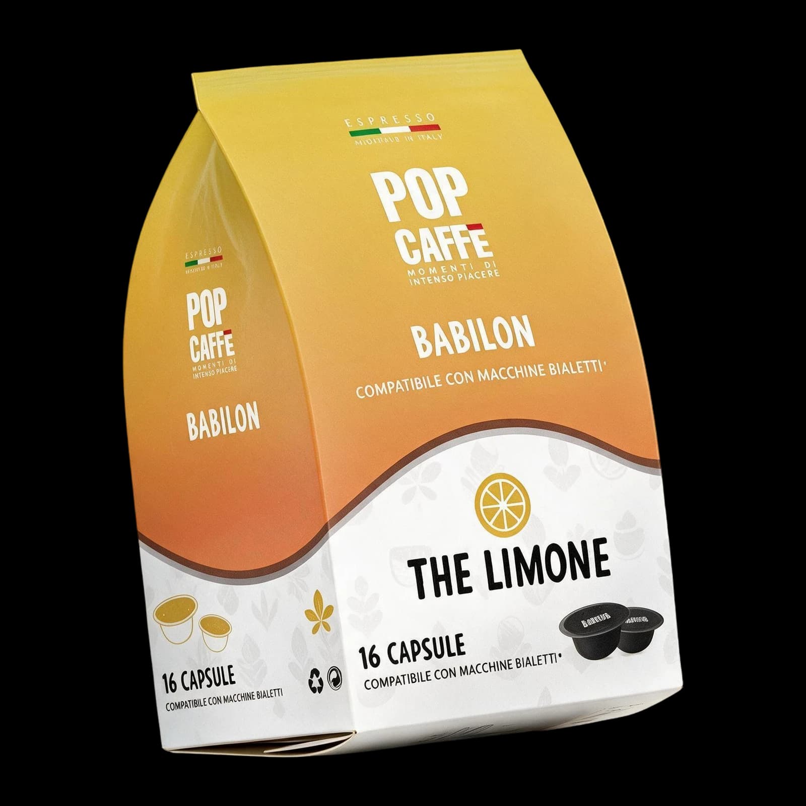 Pop Caffè Tè al Limone Capsule | Bialetti, immagine 1