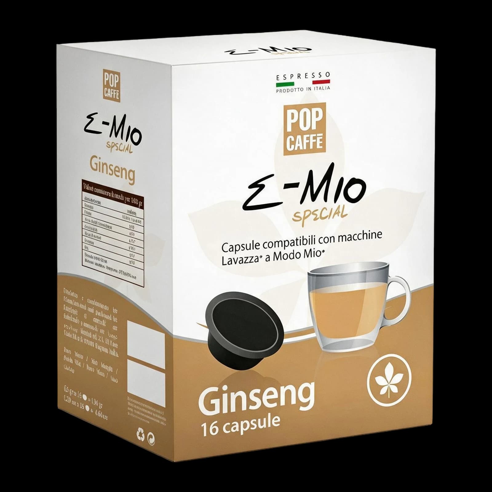 Pop Caffè Ginseng Capsule | A Modo Mio, immagine 1