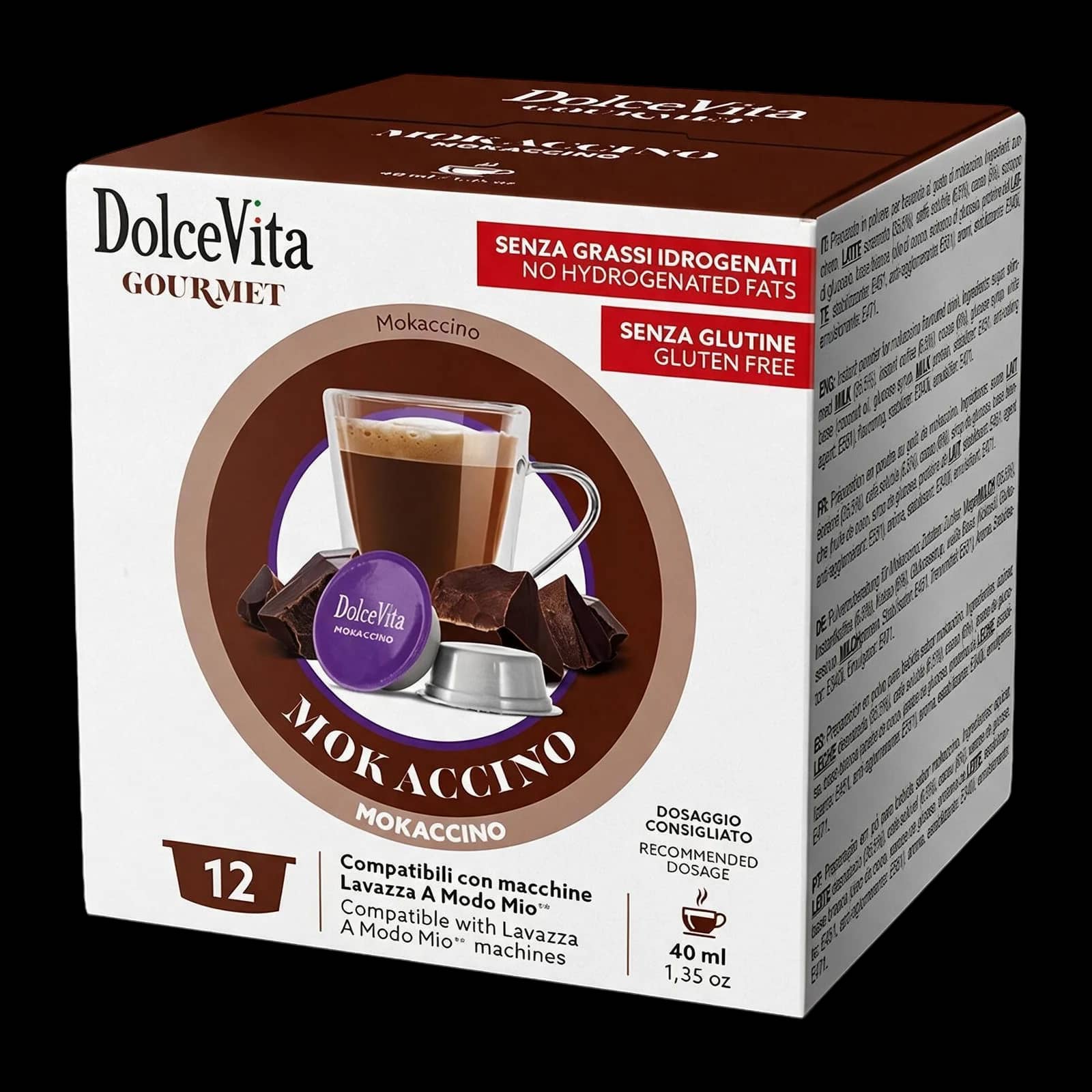 Dolce Vita Mokaccino 12 Capsule | Lavazza A Modo Mio