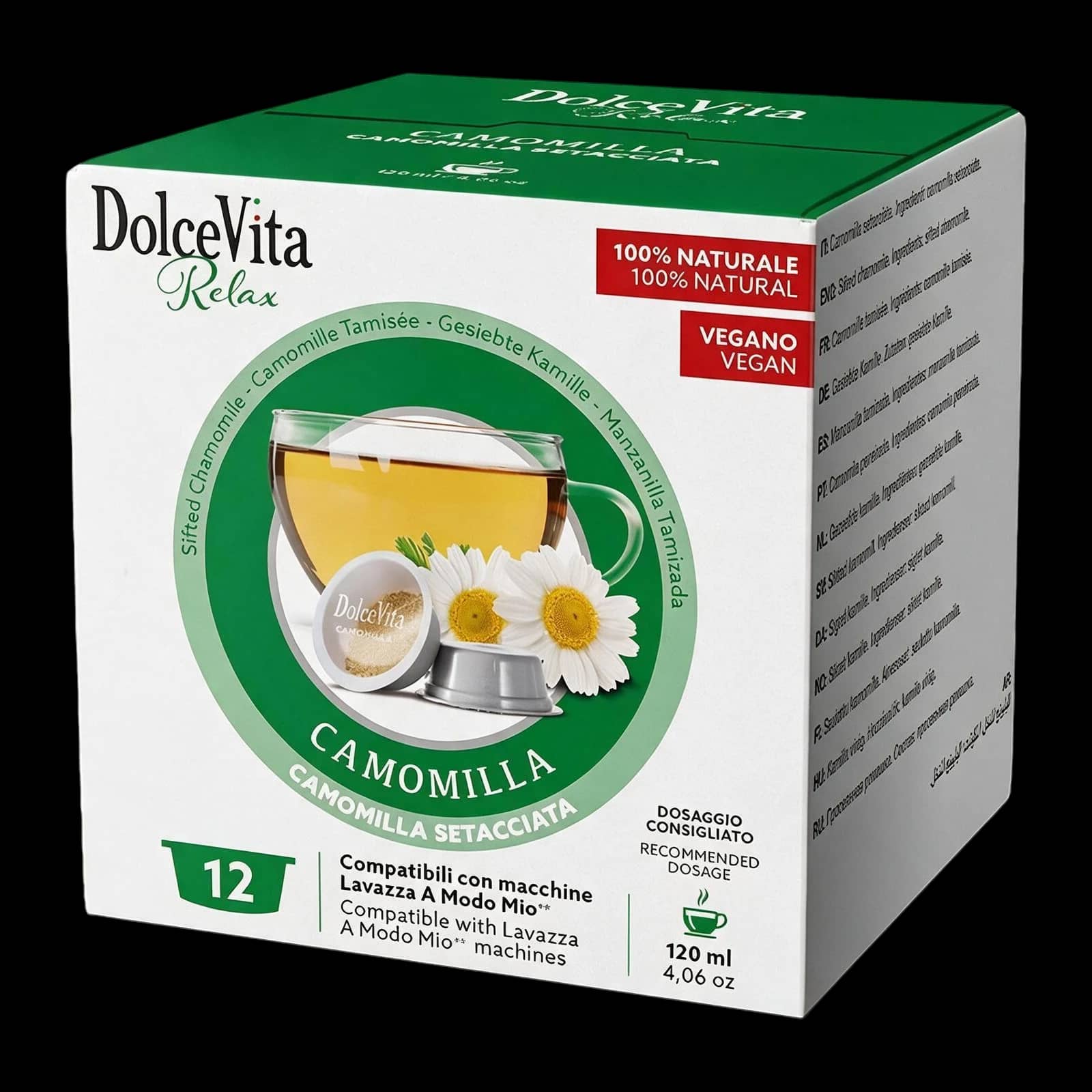 Dolce Vita Camomilla Dolcevita 12 Capsule | Lavazza A Modo Mio
