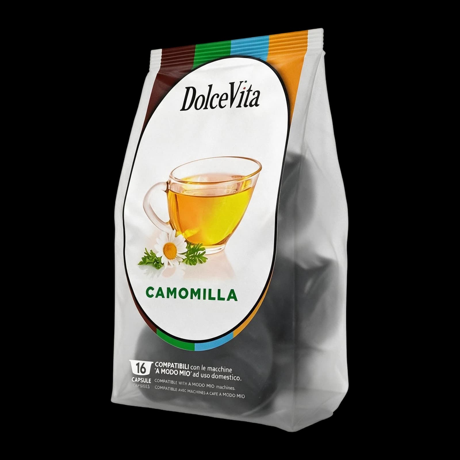 Dolce Vita Camomilla Dolcevita 16 Capsule | A Modo Mio, immagine 1