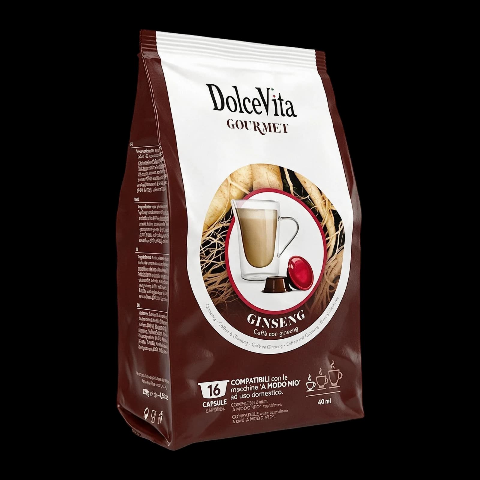 Dolce Vita Ginseng Dolcevita 16 Capsule | A Modo Mio, immagine 1