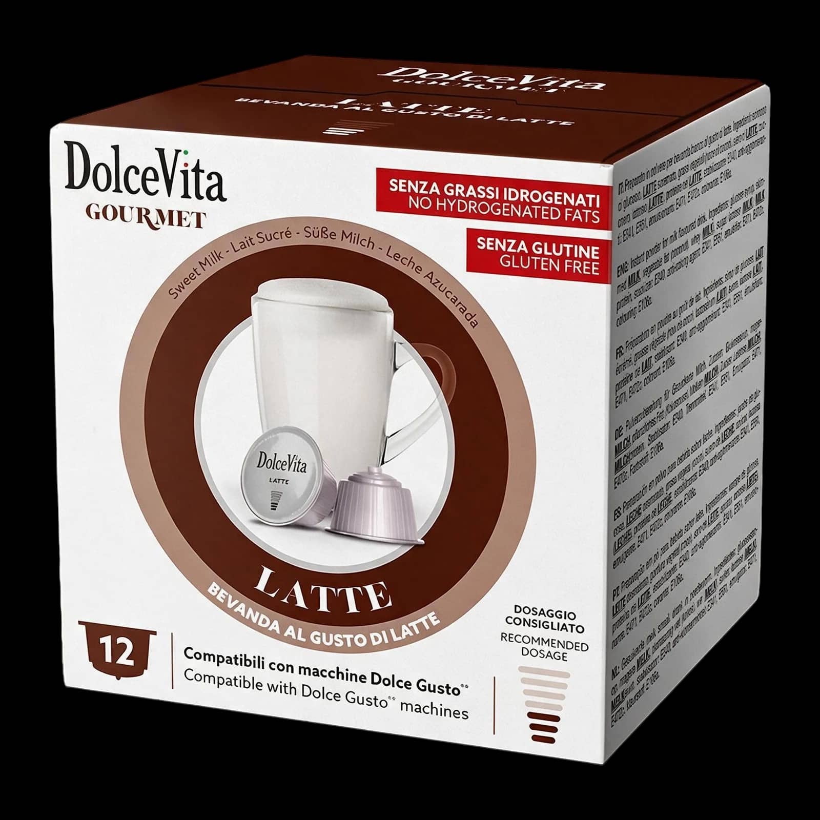 Dolce Vita Latte 12 Capsule | Dolce Gusto