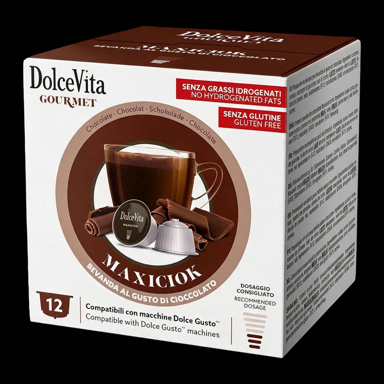 Dolce Vita MaxiCiok Cioccolato 12 Capsule | Dolce Gusto