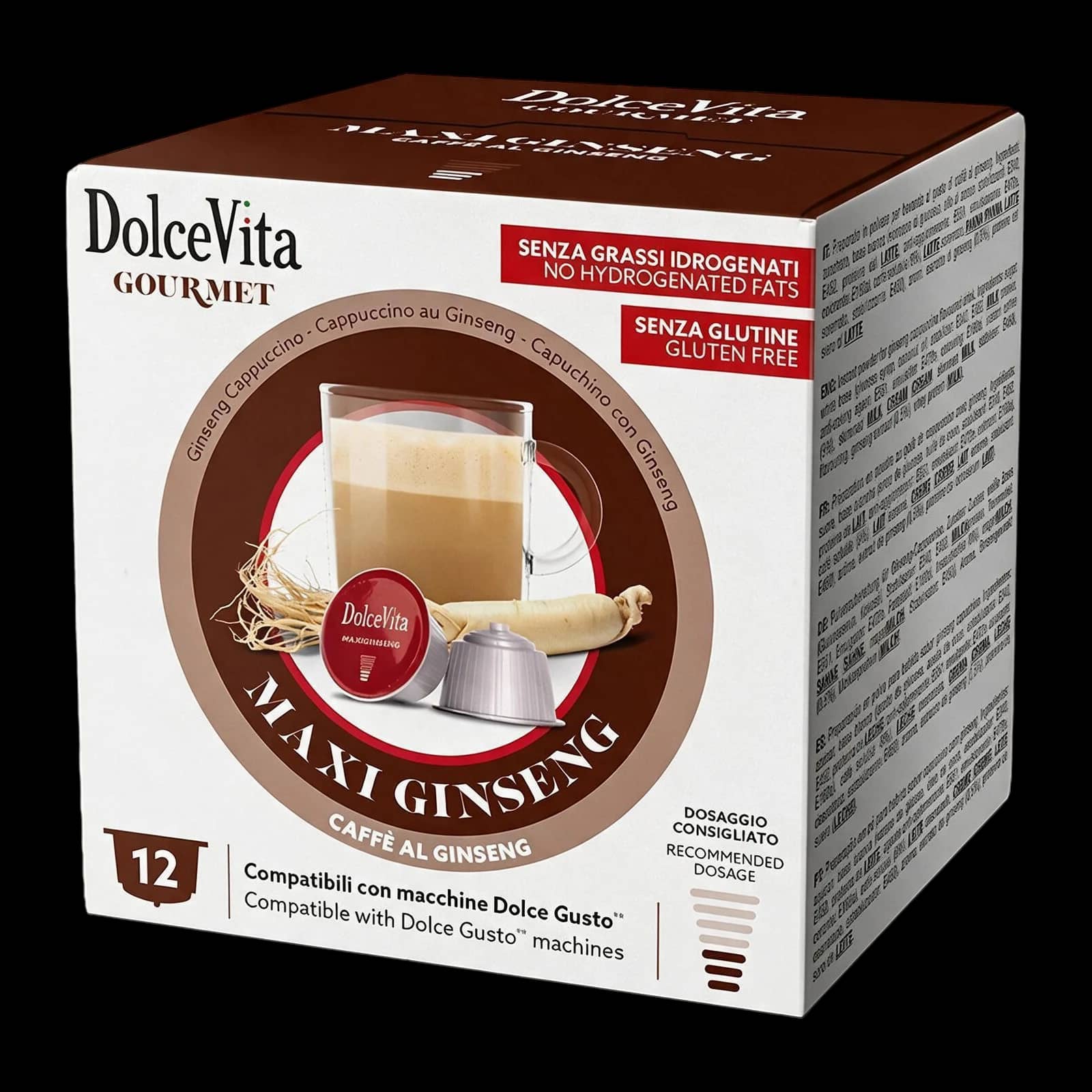 Dolce Vita Caffè al Ginseng 12 Capsule | Dolce Gusto