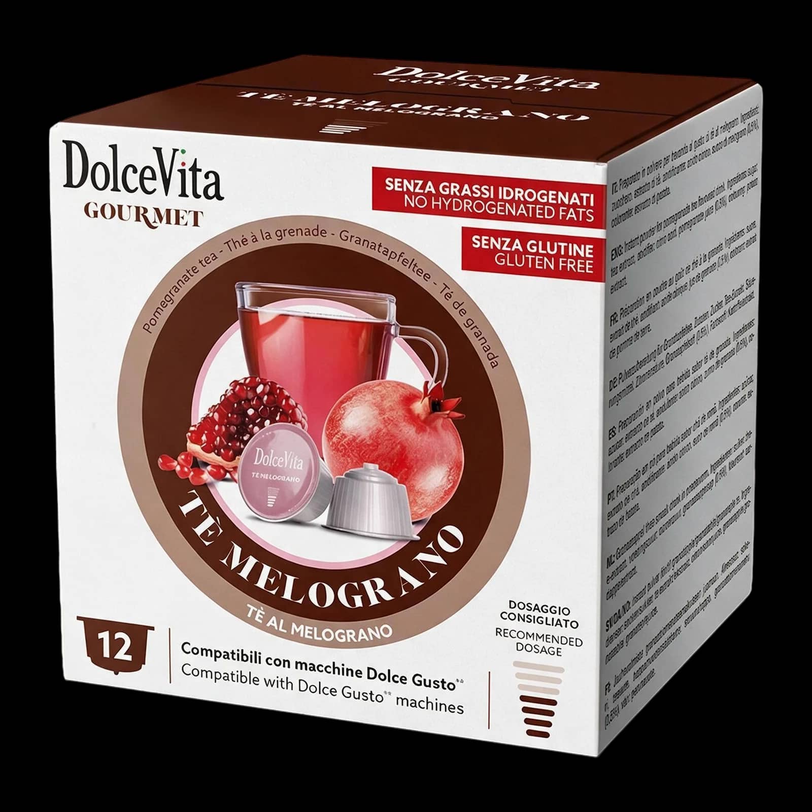 Dolce Vita Tè al Melograno 12 Capsule | Dolce Gusto