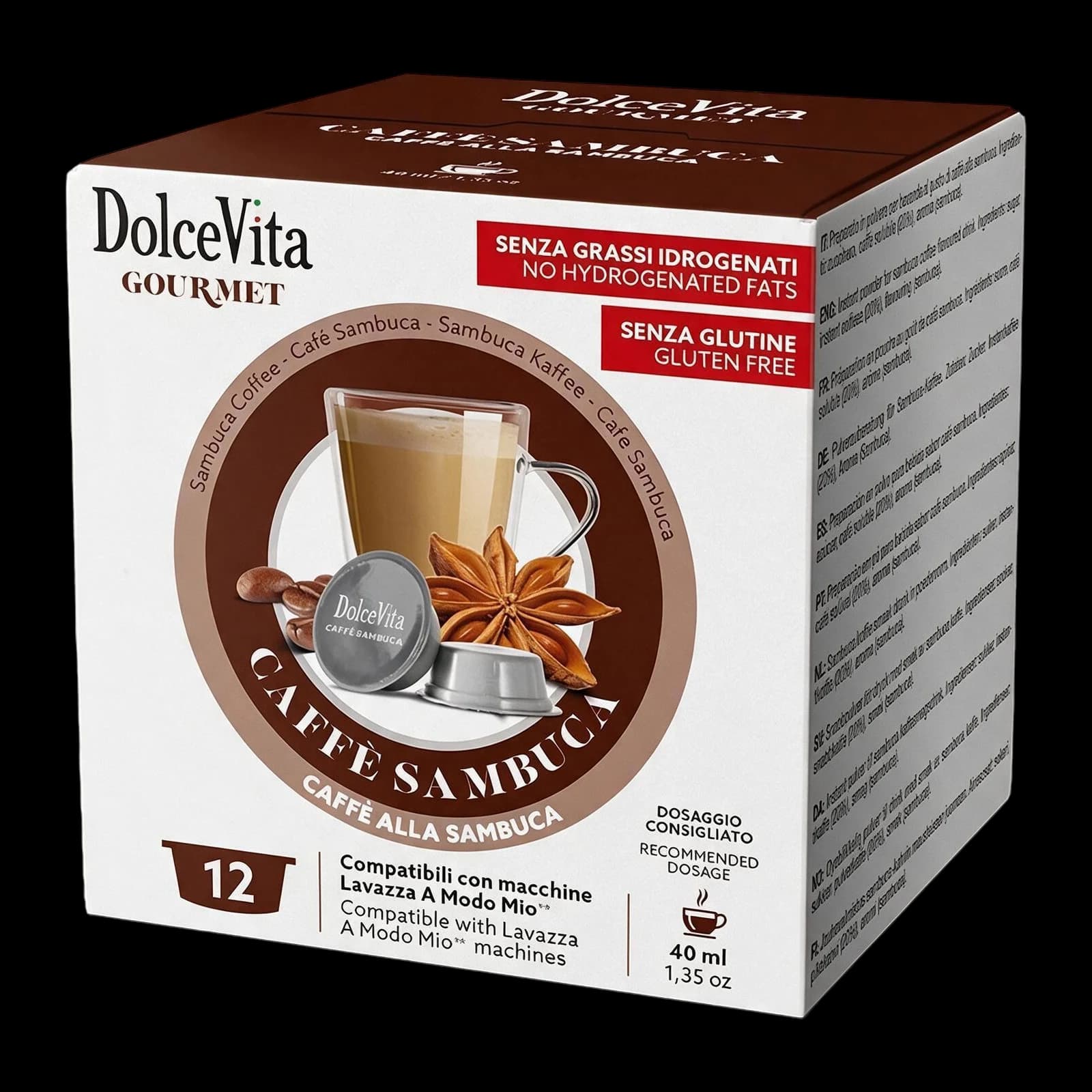 Dolce Vita Caffè Sambuca Dolcevita Capsule | A Modo Mio, immagine 1