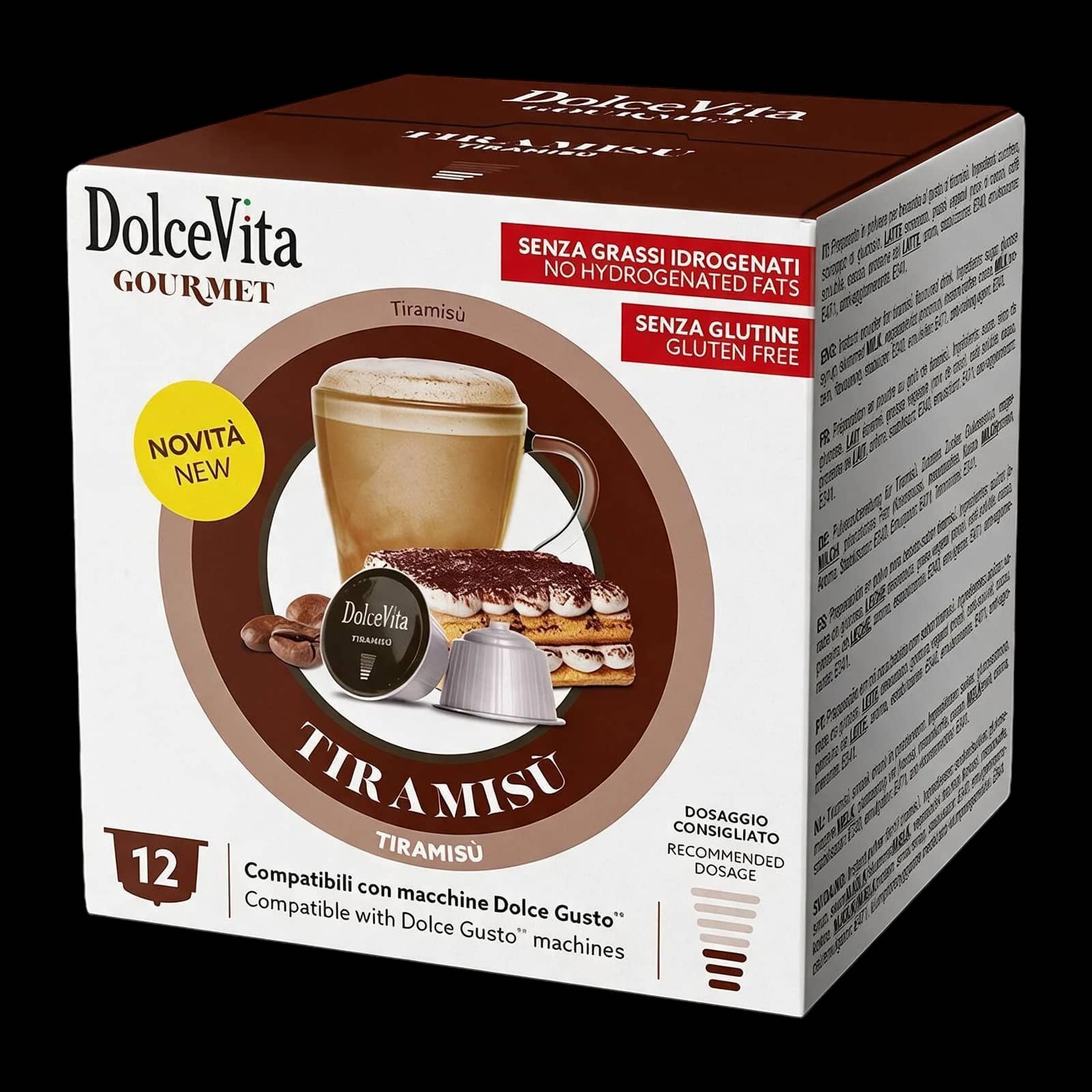 Dolce Vita Tiramisù 12 Capsule | Dolce Gusto