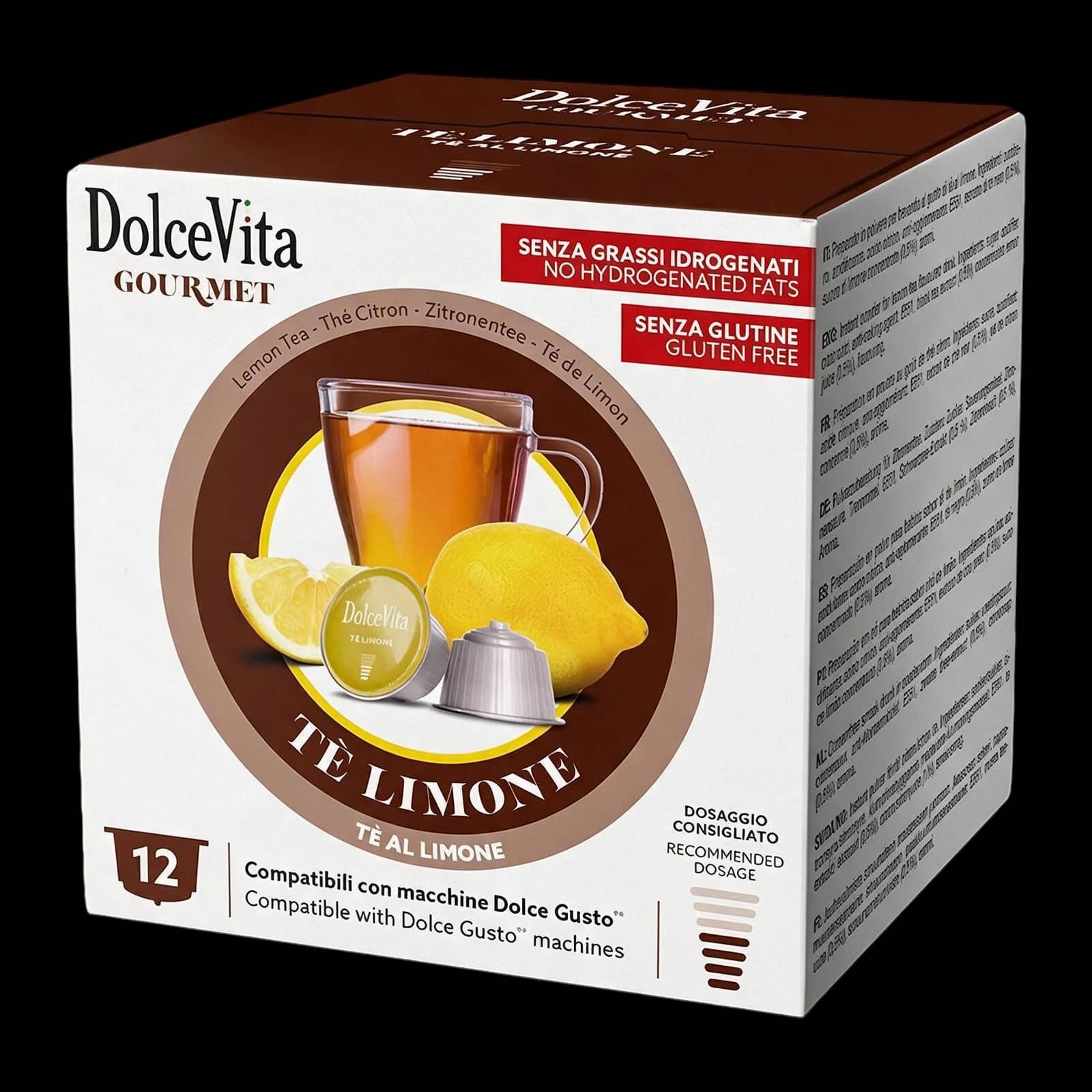 Dolce Vita Tè al Limone 12 Capsule | Dolce Gusto