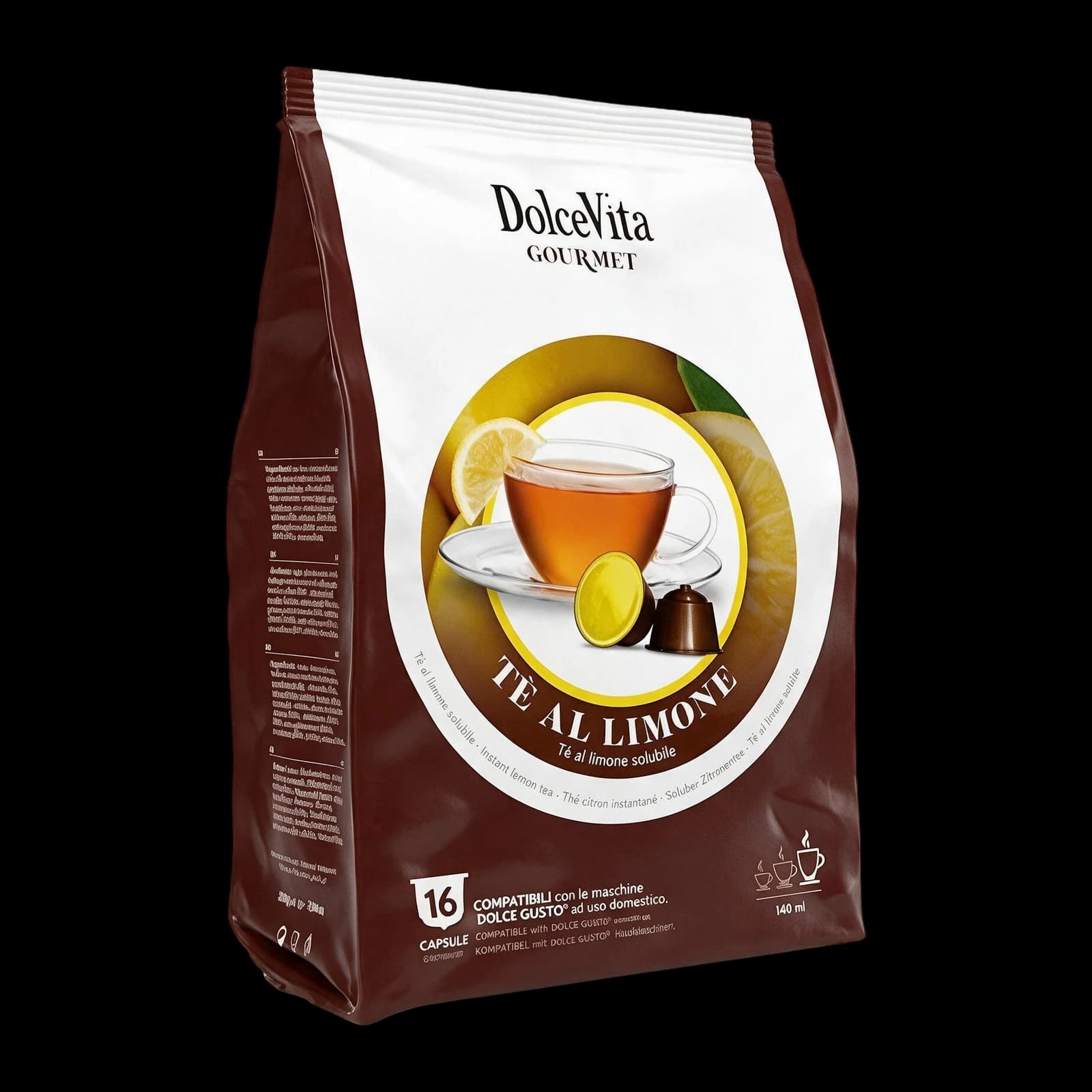 Dolce Vita Tè al Limone 16 Capsule | Dolce Gusto, immagine 1