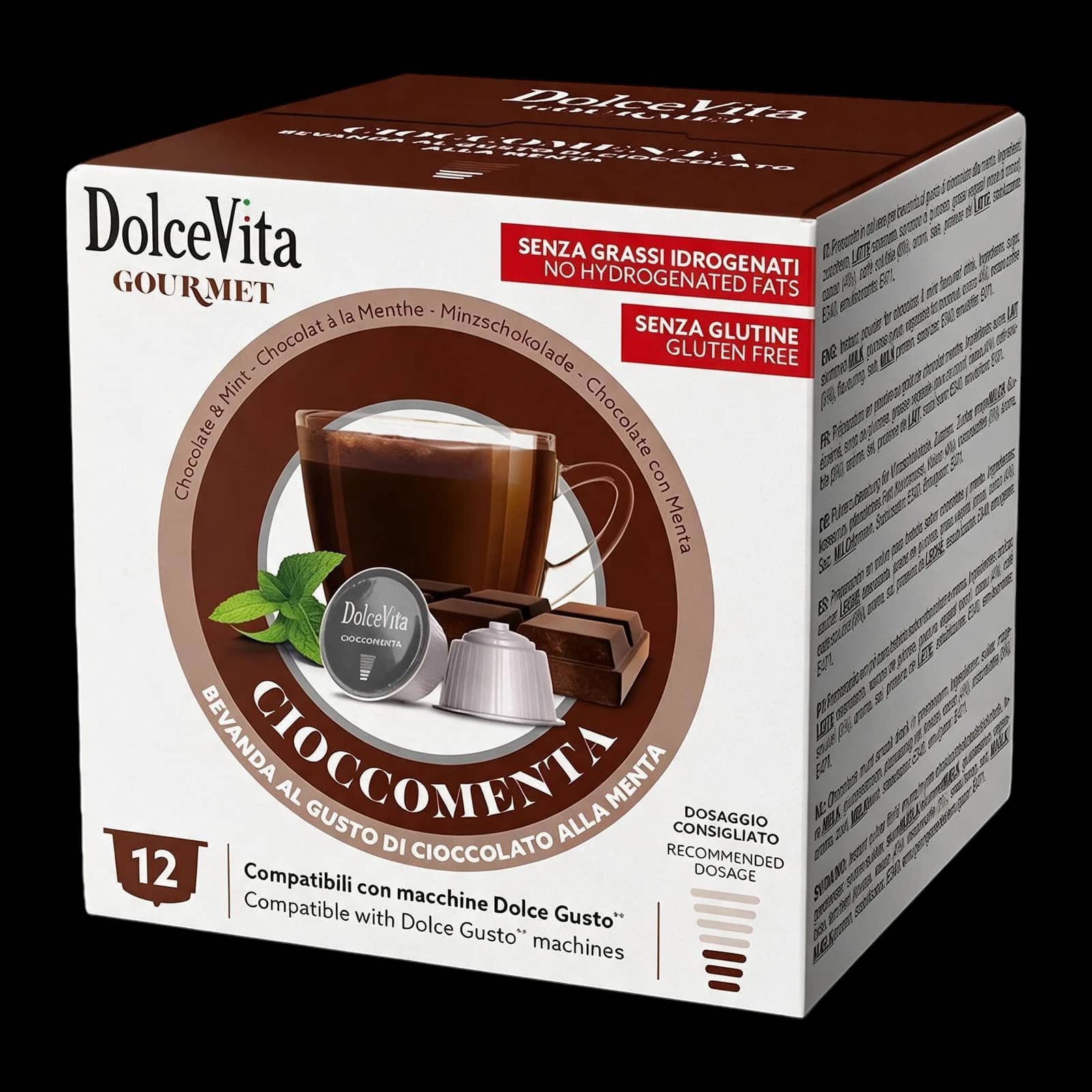 Dolce Vita Cioccomenta 12 Capsule | Dolce Gusto