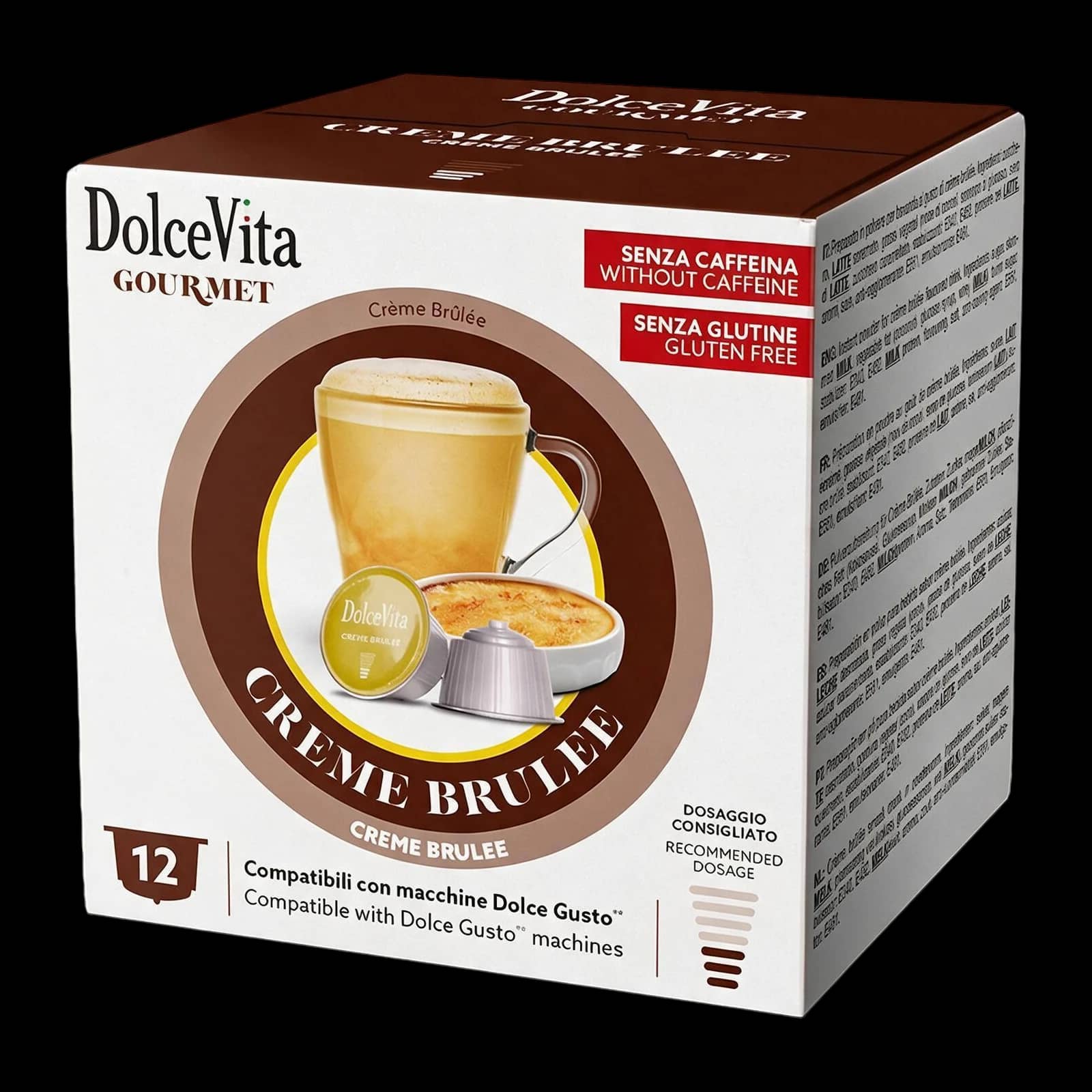 Dolce Vita Creme Brulee 12 Capsule | Dolce Gusto