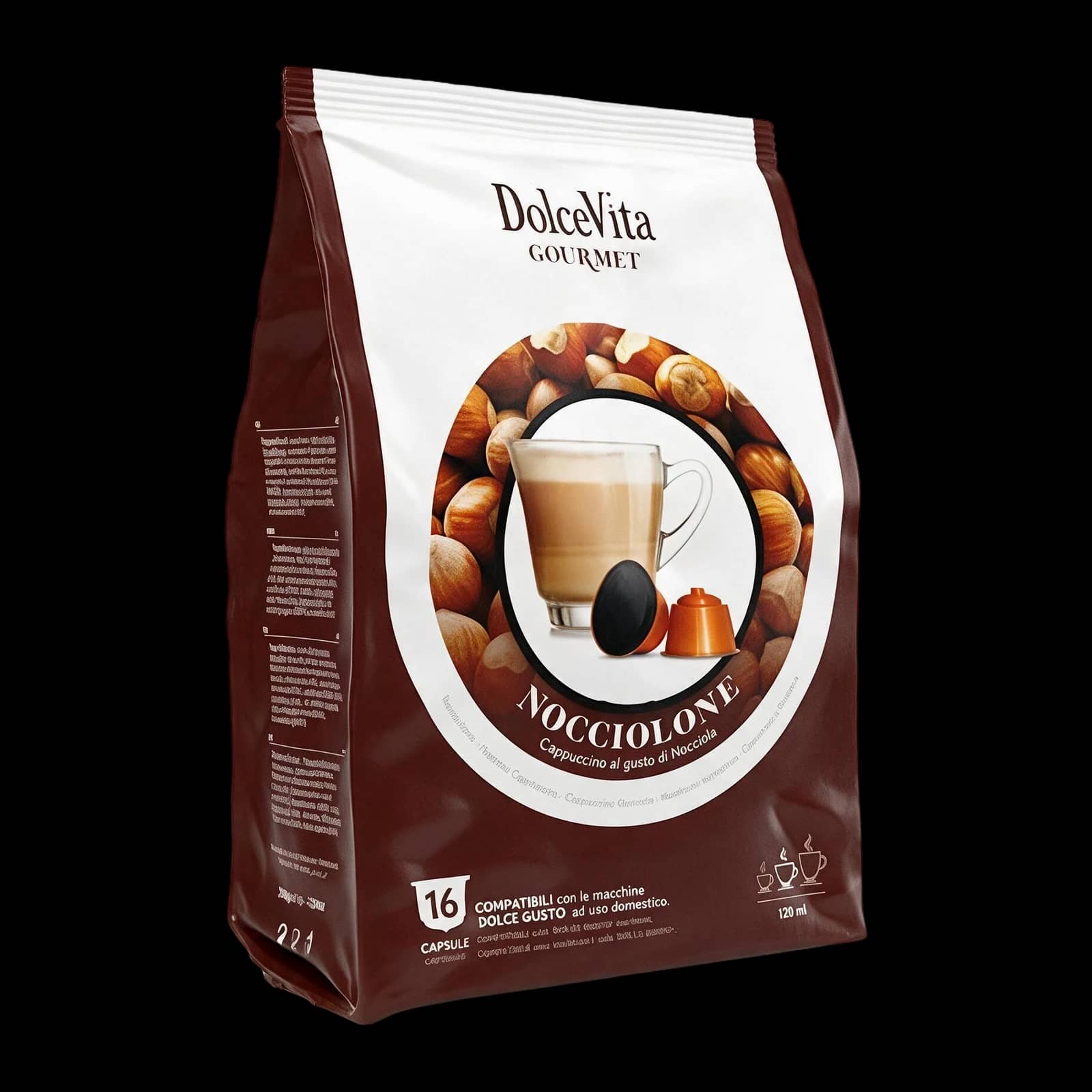 Dolce Vita Caffè Nocciolone 16 Capsule | Dolce Gusto