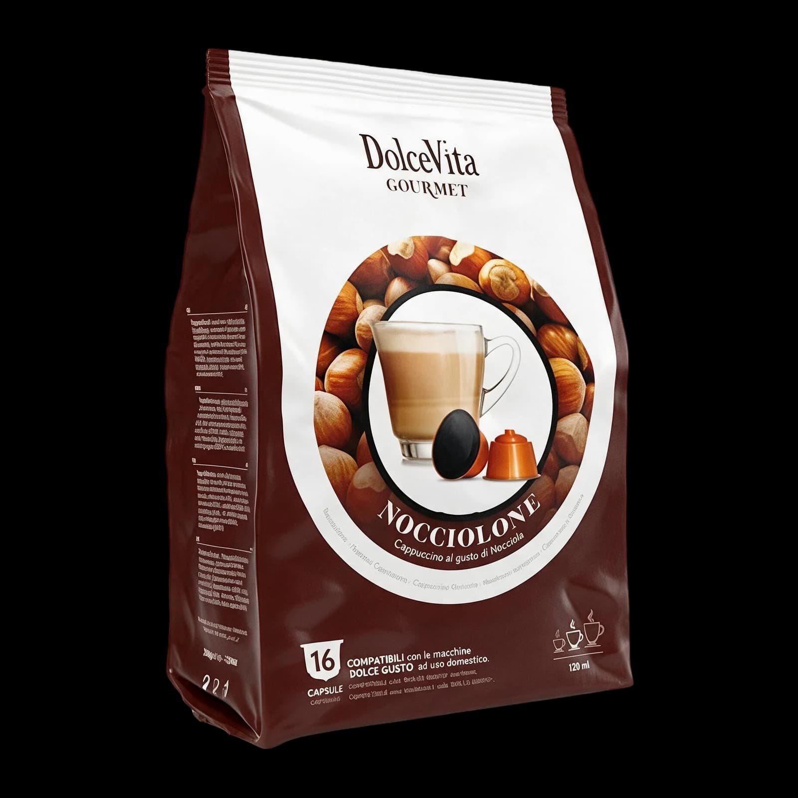 Dolce Vita Caffè Nocciolone 16 Capsule | Dolce Gusto, immagine 1