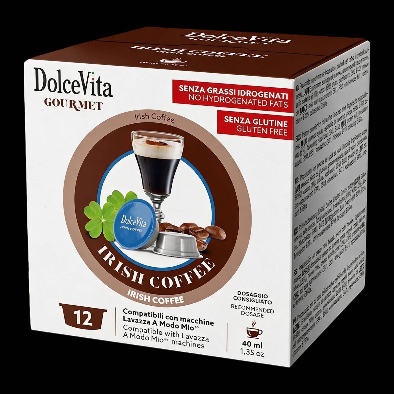 Dolce Vita Irish Coffee 12 Capsule | Lavazza A Modo Mio