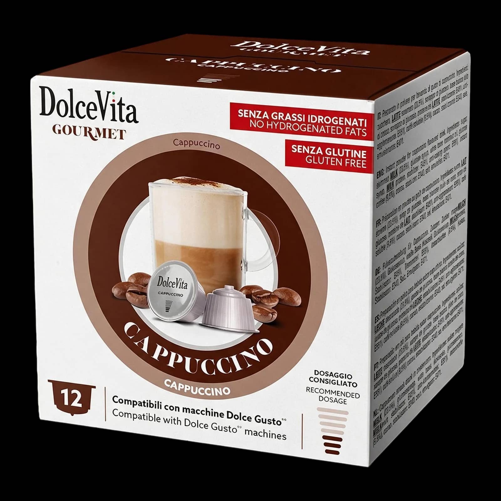 Dolce Vita Cappuccino 12 Capsule | Dolce Gusto