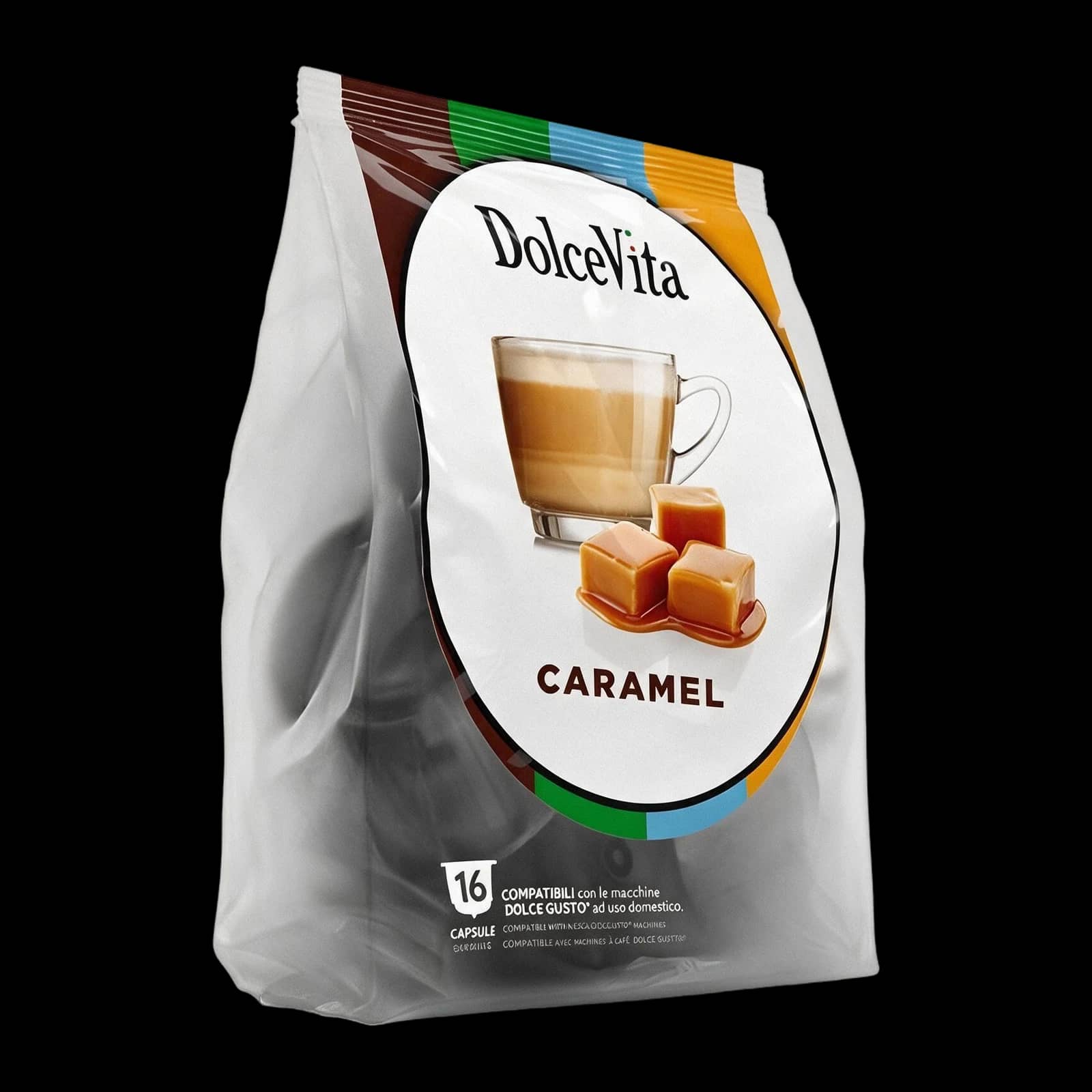 Dolce Vita Caramelito 16 Capsule | Dolce Gusto
