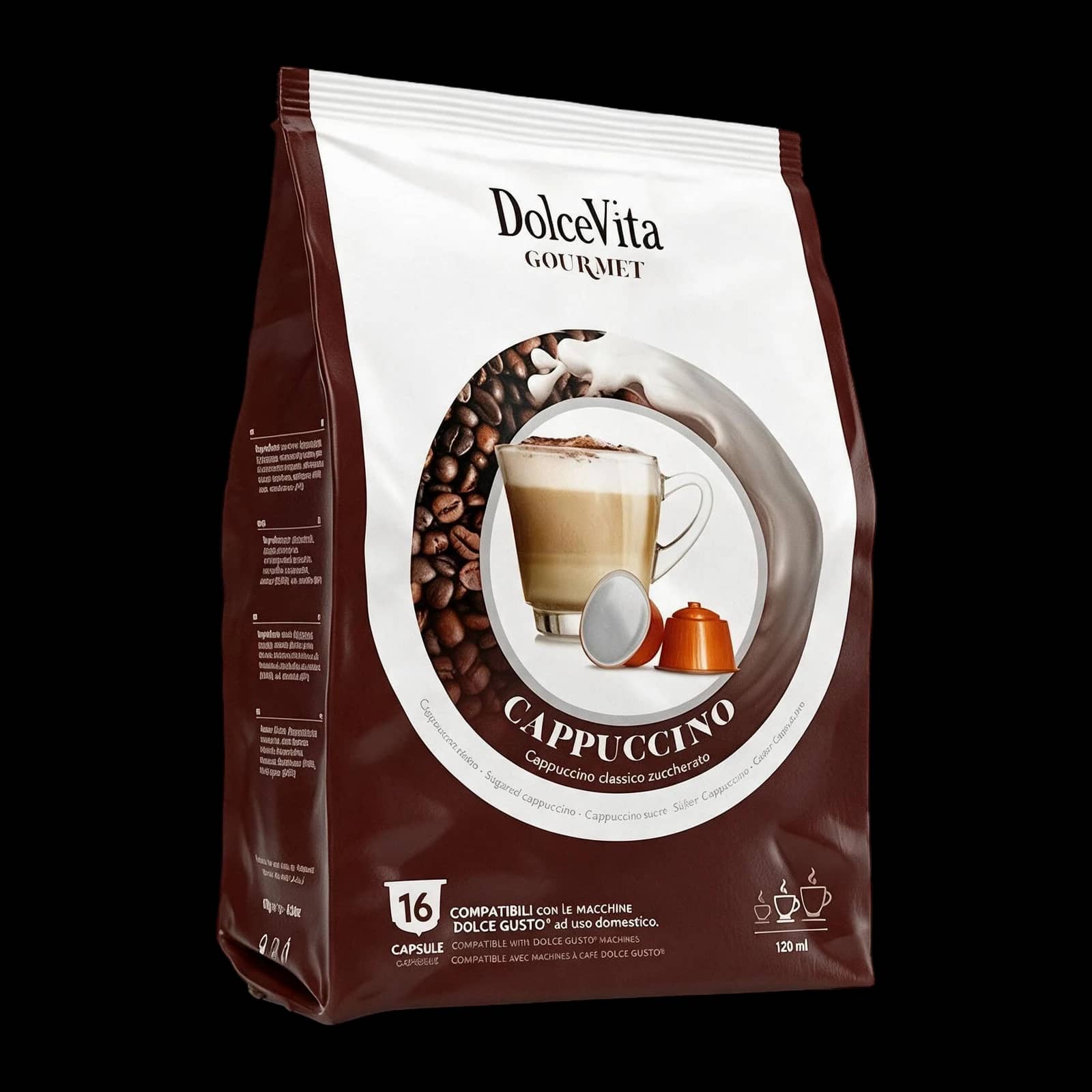 Dolce Vita Cappuccino 16 Capsule | Dolce Gusto