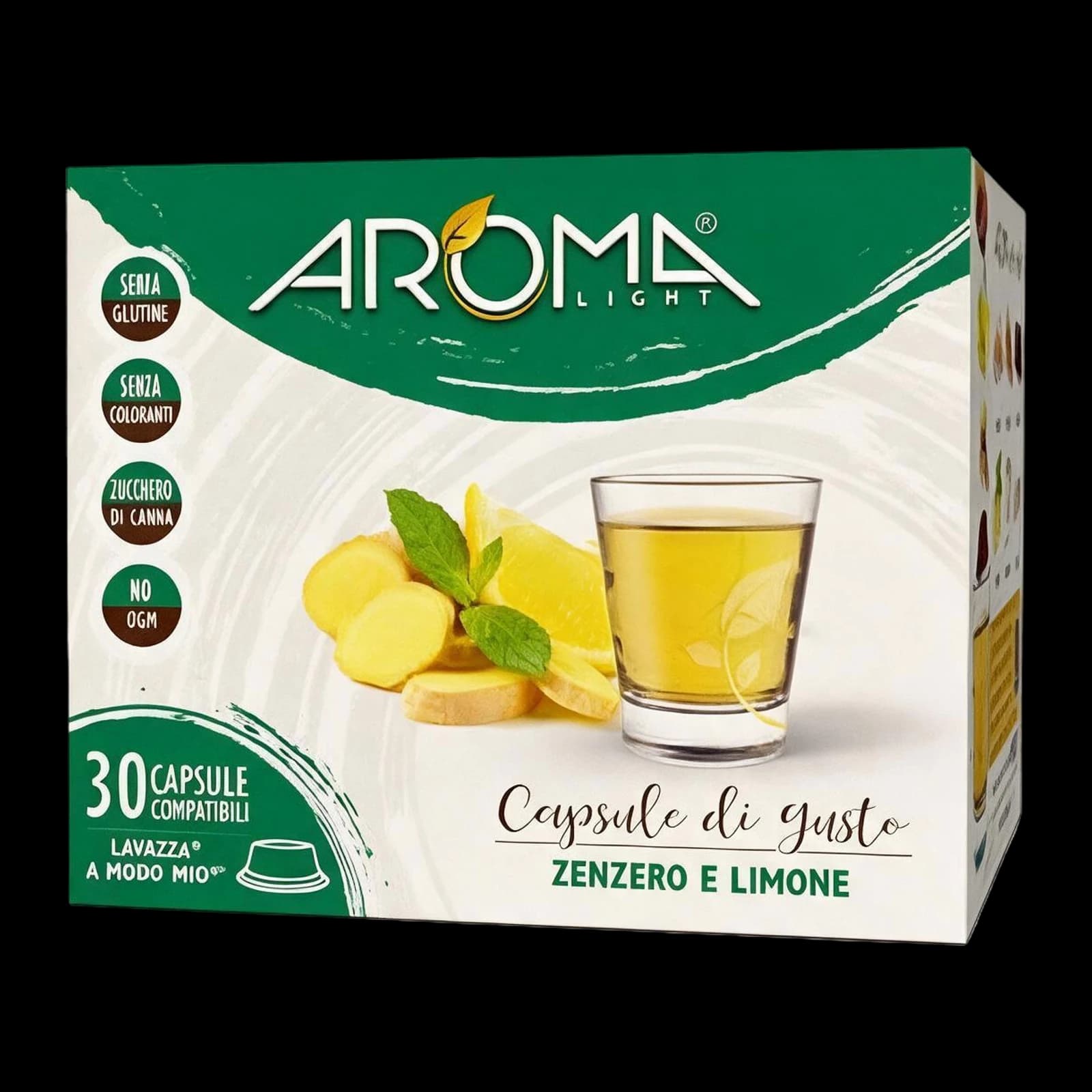 Aroma Light Zenzero e Limone Capsule | A Modo Mio, immagine 1
