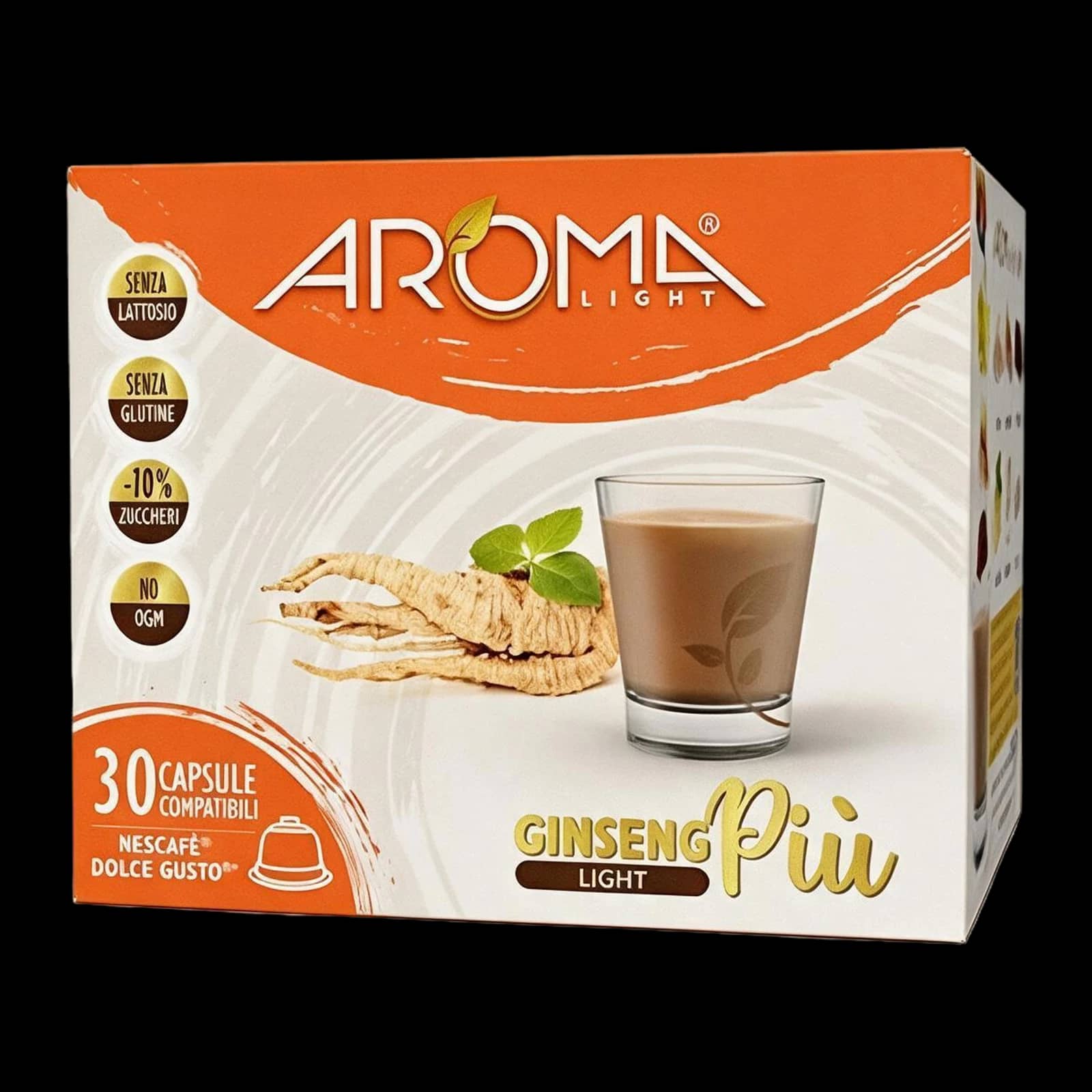 Aroma Light Ginseng Light 30 Capsule: 70% di Zuccheri in Meno | Dolce Gusto