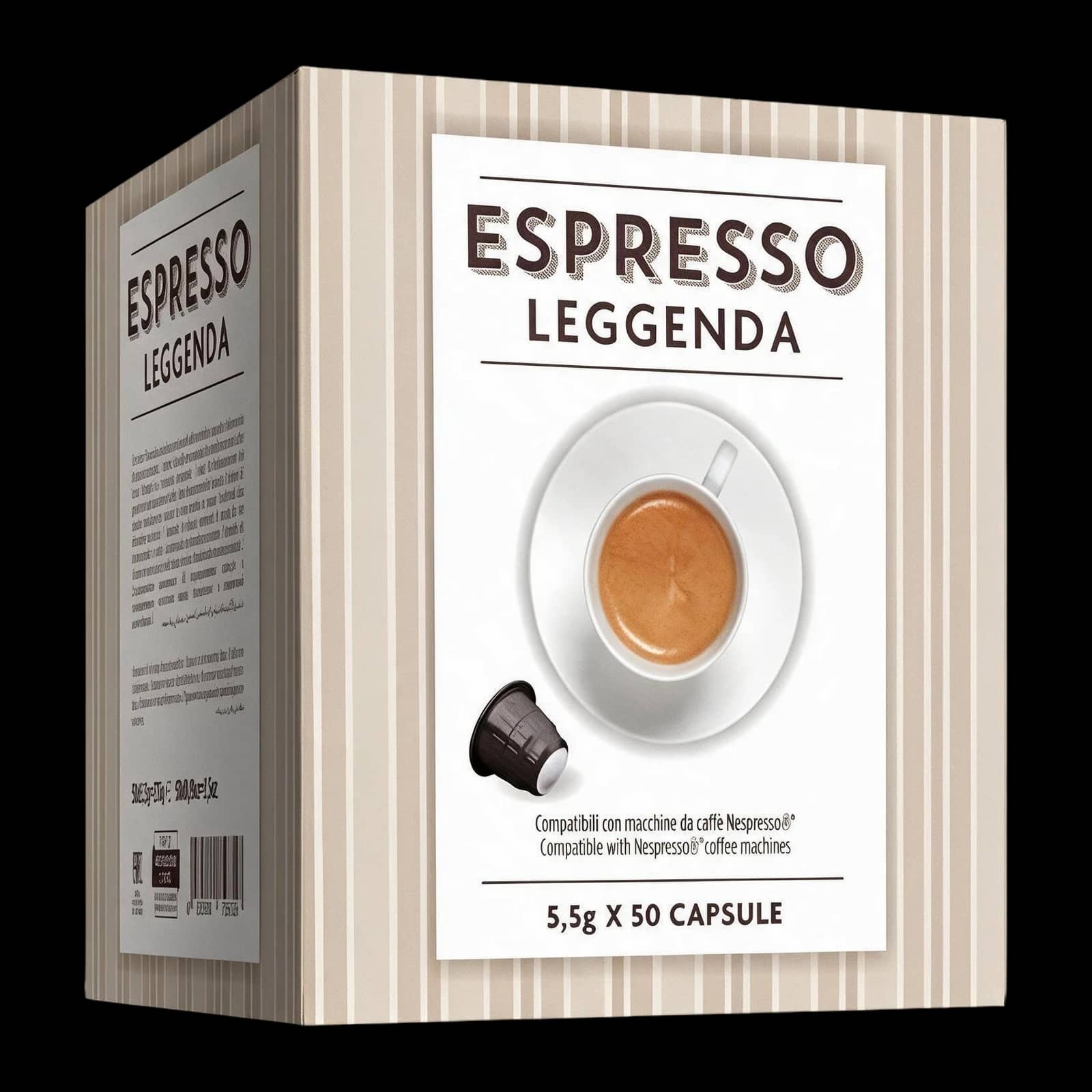 Caffitaly Espresso Leggenda 50 Capsule | Nespresso