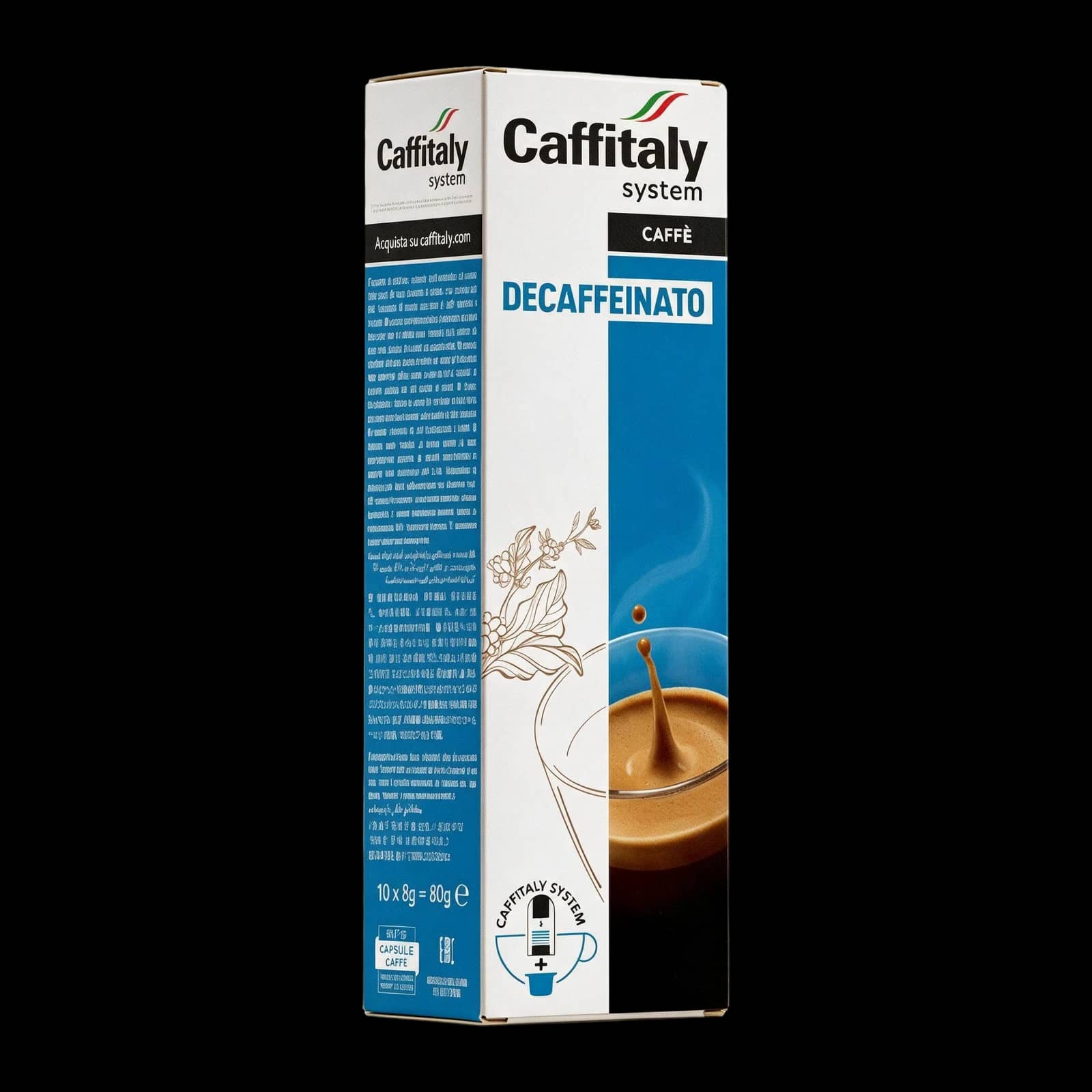 Caffitaly Caffè Decaffeinato 10 Capsule | Caffitaly