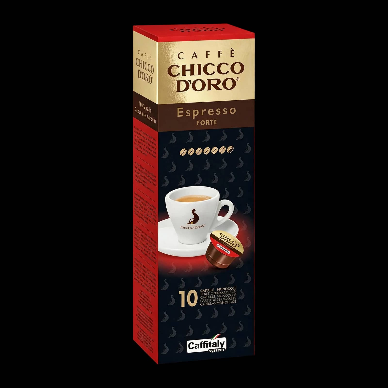 Caffitaly Espresso Forte Chicco D'Oro 10 Capsule | Caffitaly