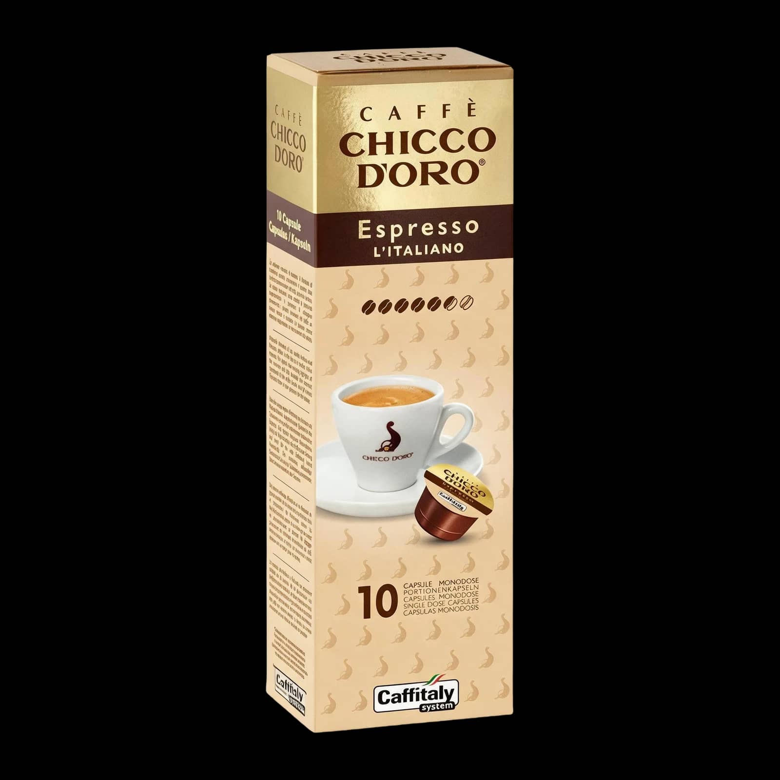 Caffitaly Chicco D'Oro Espresso Delicato 10 Capsule | Caffitaly