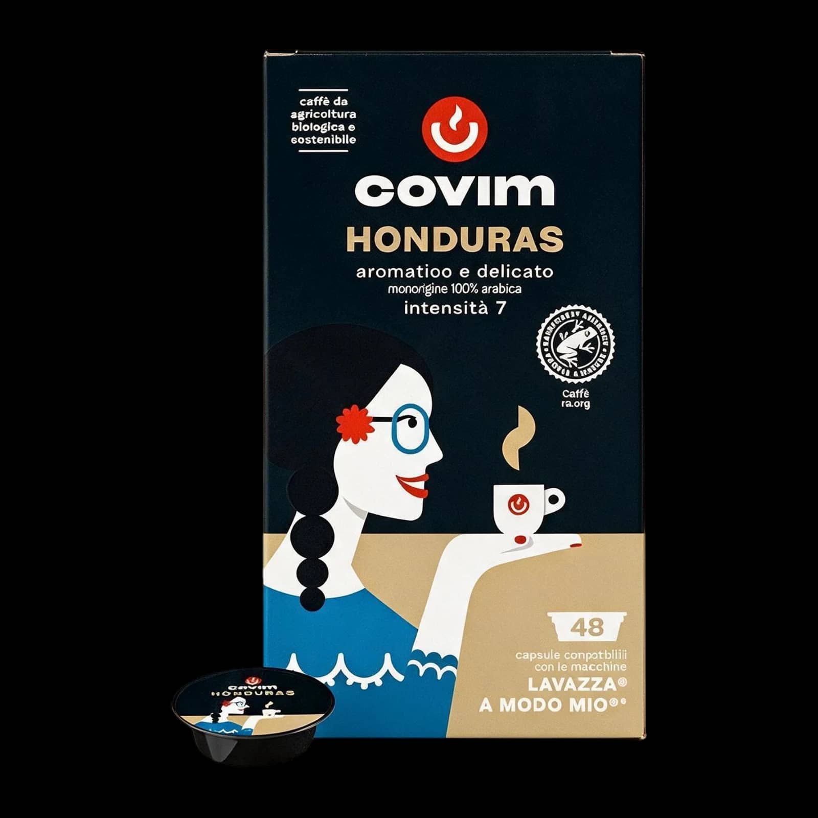 Covim Honduras 48 Capsule: 100% Arabica | A Modo Mio