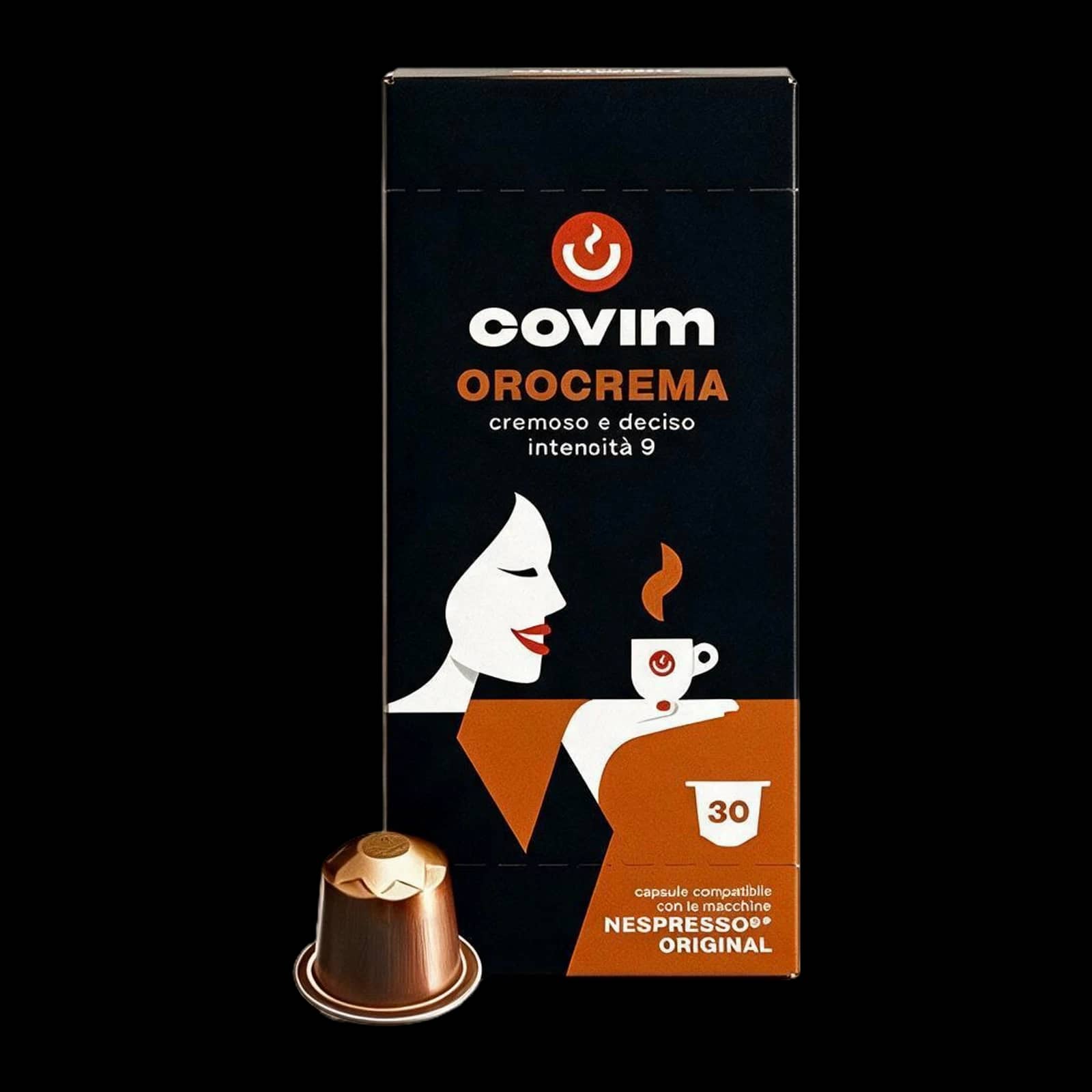 Covim Orocrema 30 Capsule: Legno Tropicale | Nespresso