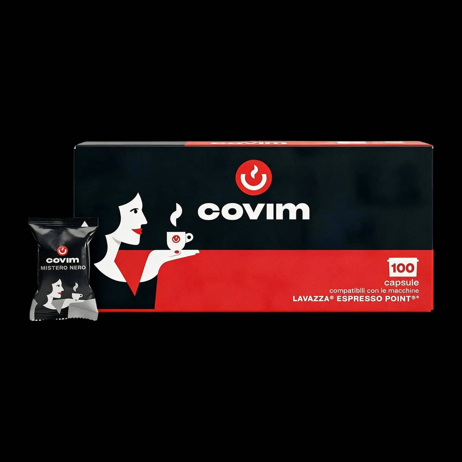 Covim Mistero Nero 100 Capsule | Espresso Point