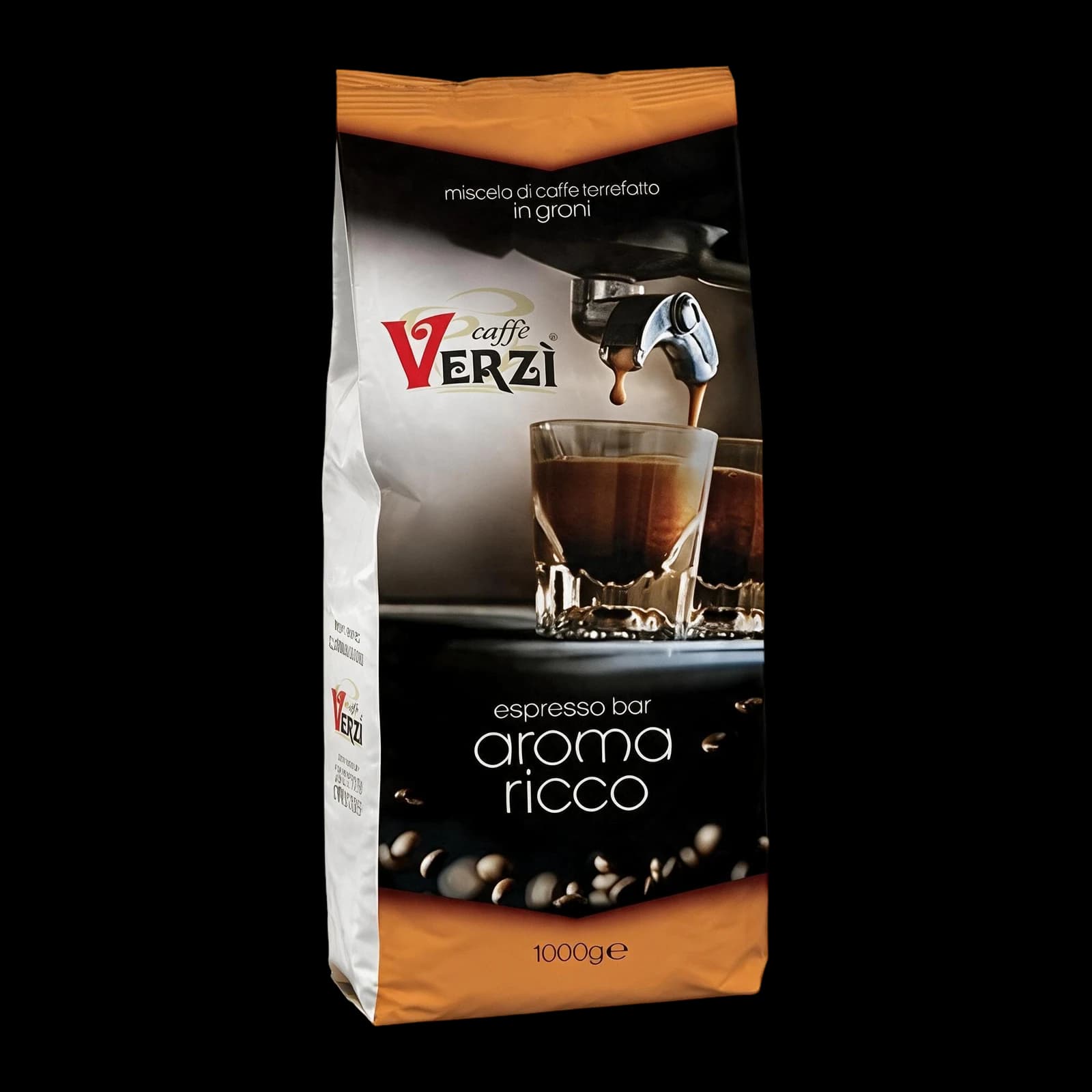 Verzì Aroma Ricco 1 kg Macinato: Miscela 70% Robusta, immagine 1