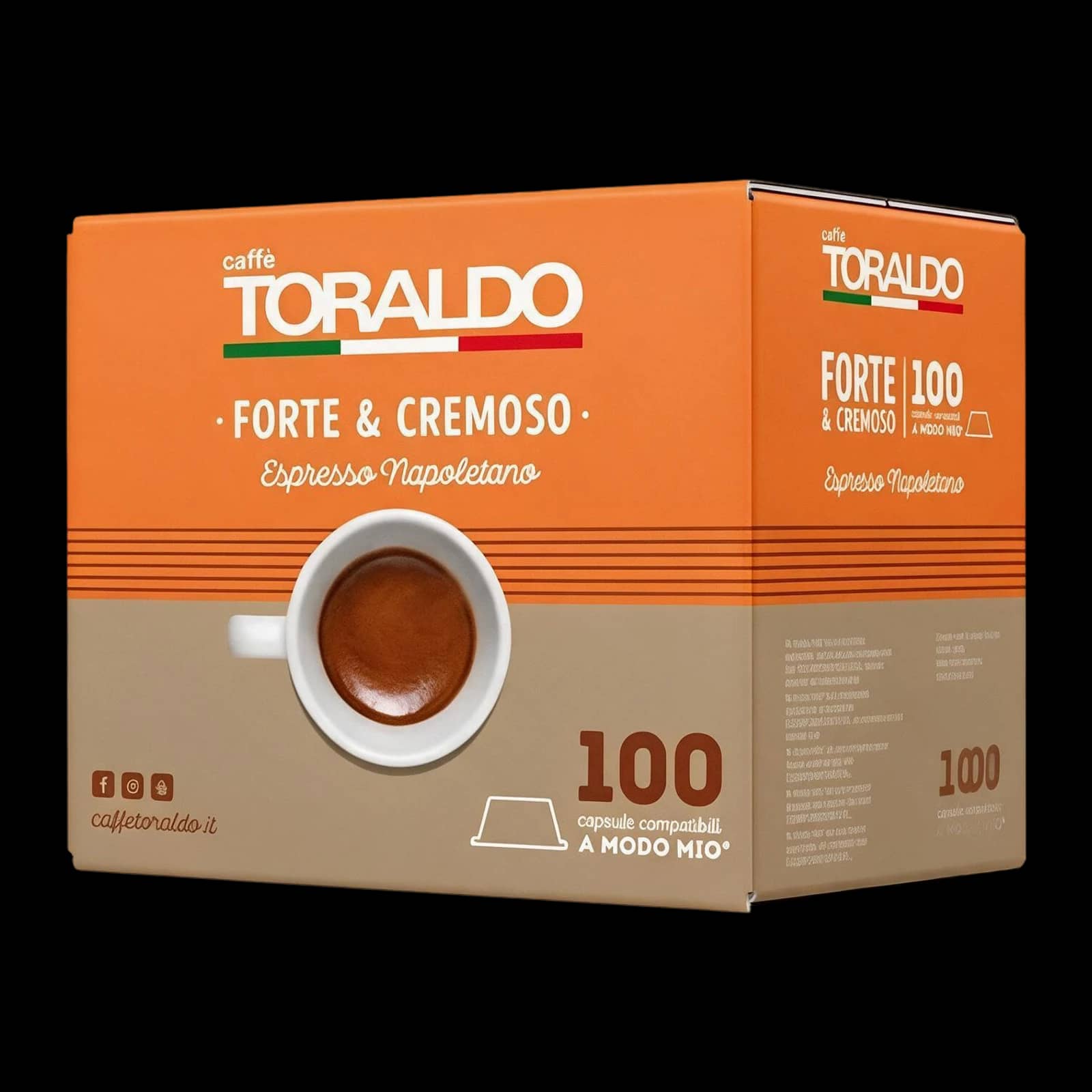 Toraldo Forte e Cremoso 100 Capsule | Lavazza A Modo Mio