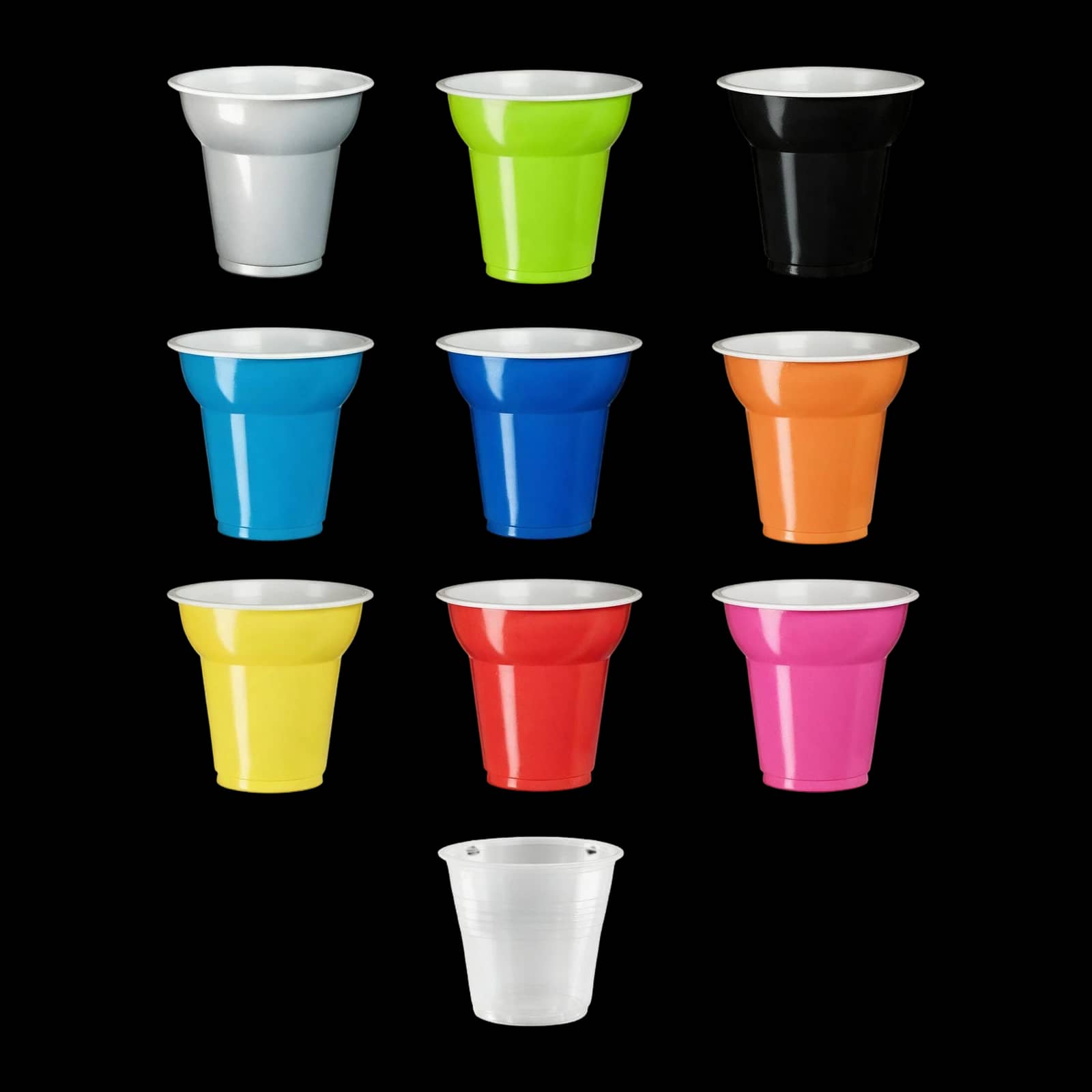 Tua Cialda Bicchierini Colorati 80 cl 50 | 50 Accessori