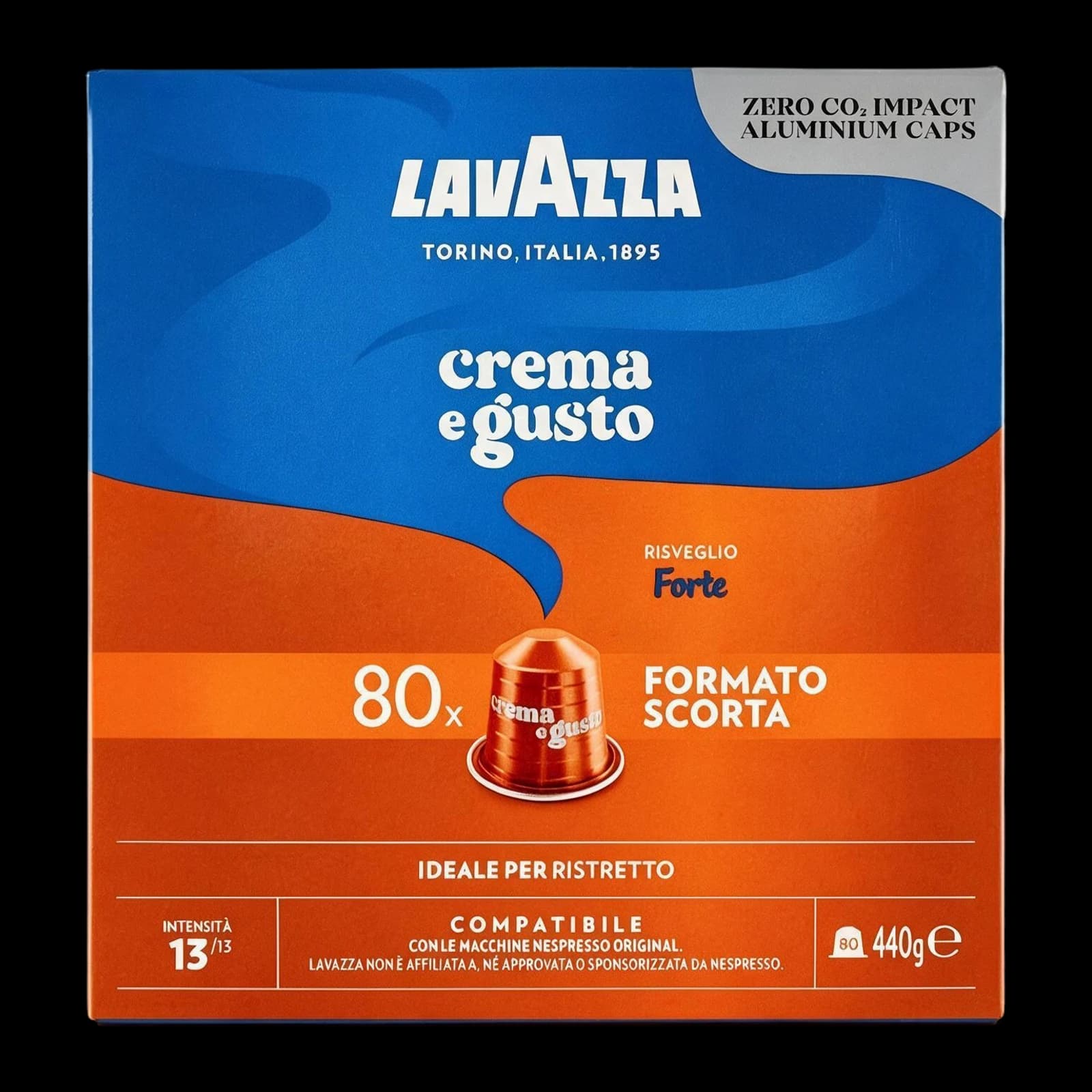 Lavazza Crema & Gusto Forte 80 Capsule | Nespresso, immagine 1