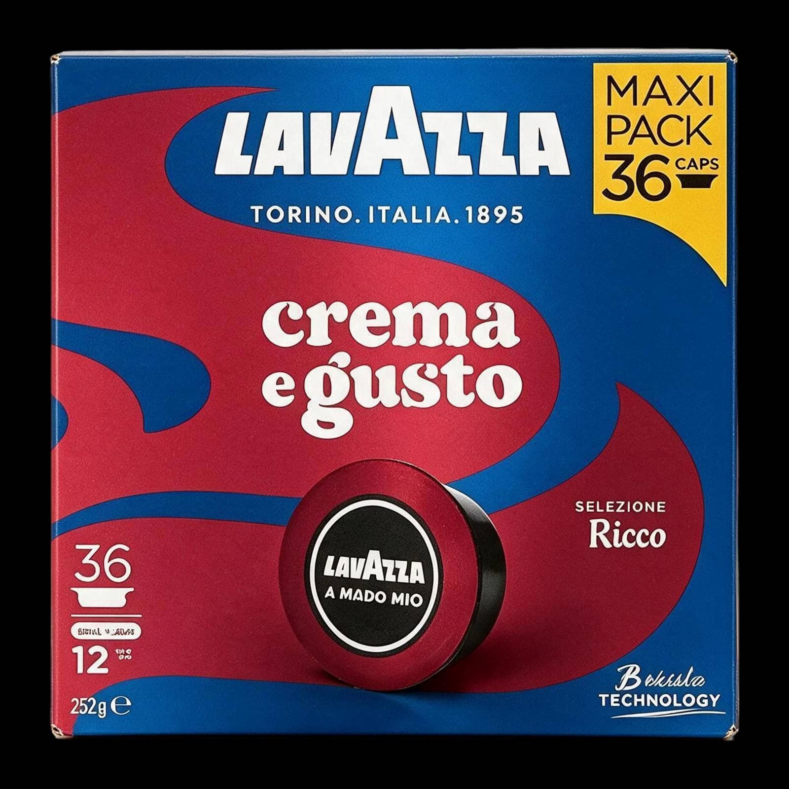 Lavazza Crema & Gusto Ricco 36 Capsule | Lavazza A Modo Mio