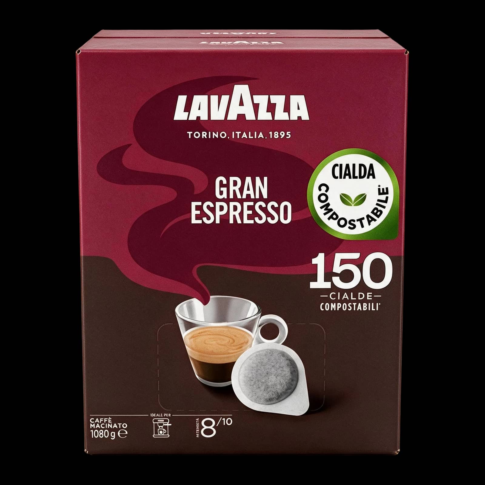 Lavazza Gran Espresso 150 Cialde | ESE 44 mm
