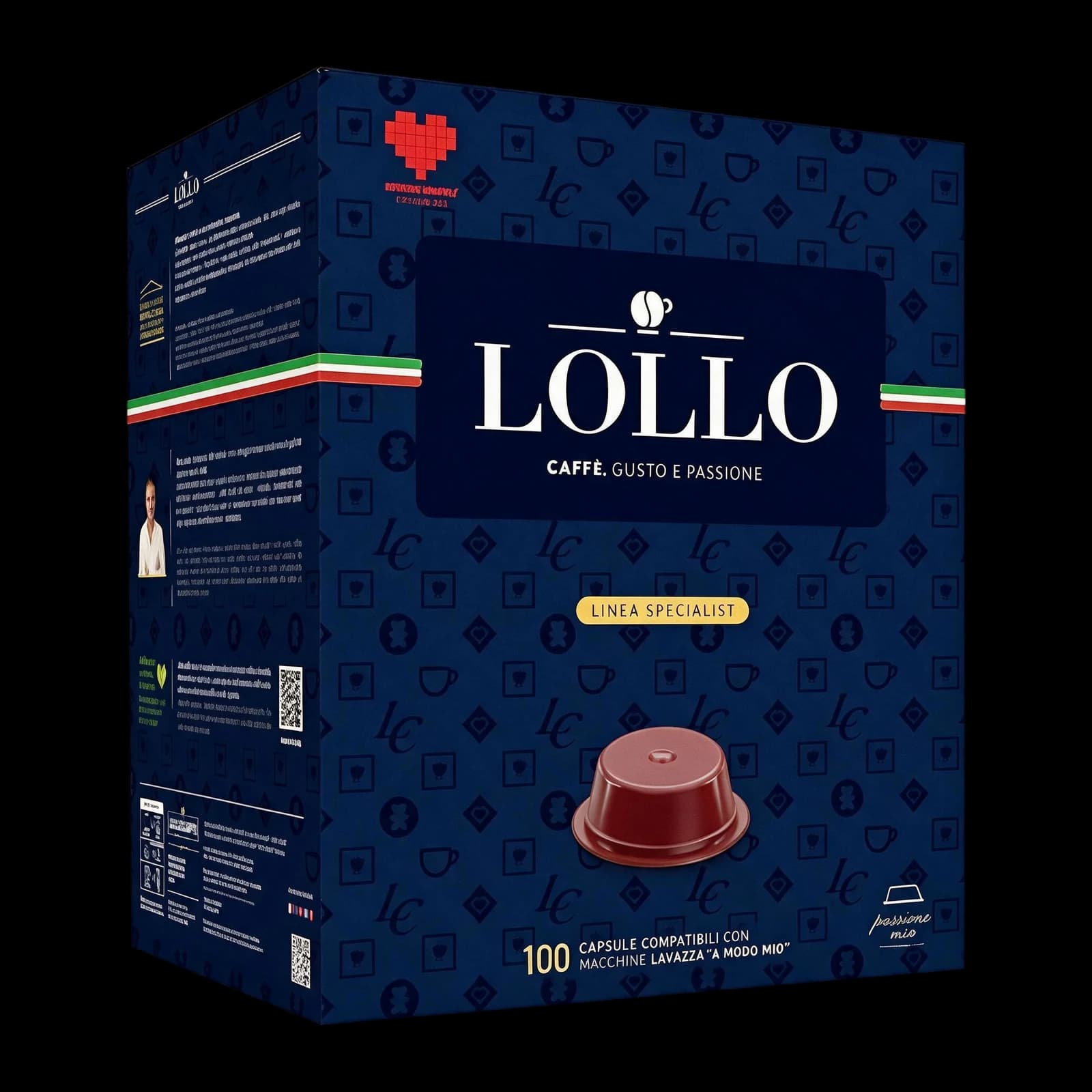 Lollo Nera 100 Capsule | A Modo Mio, immagine 1